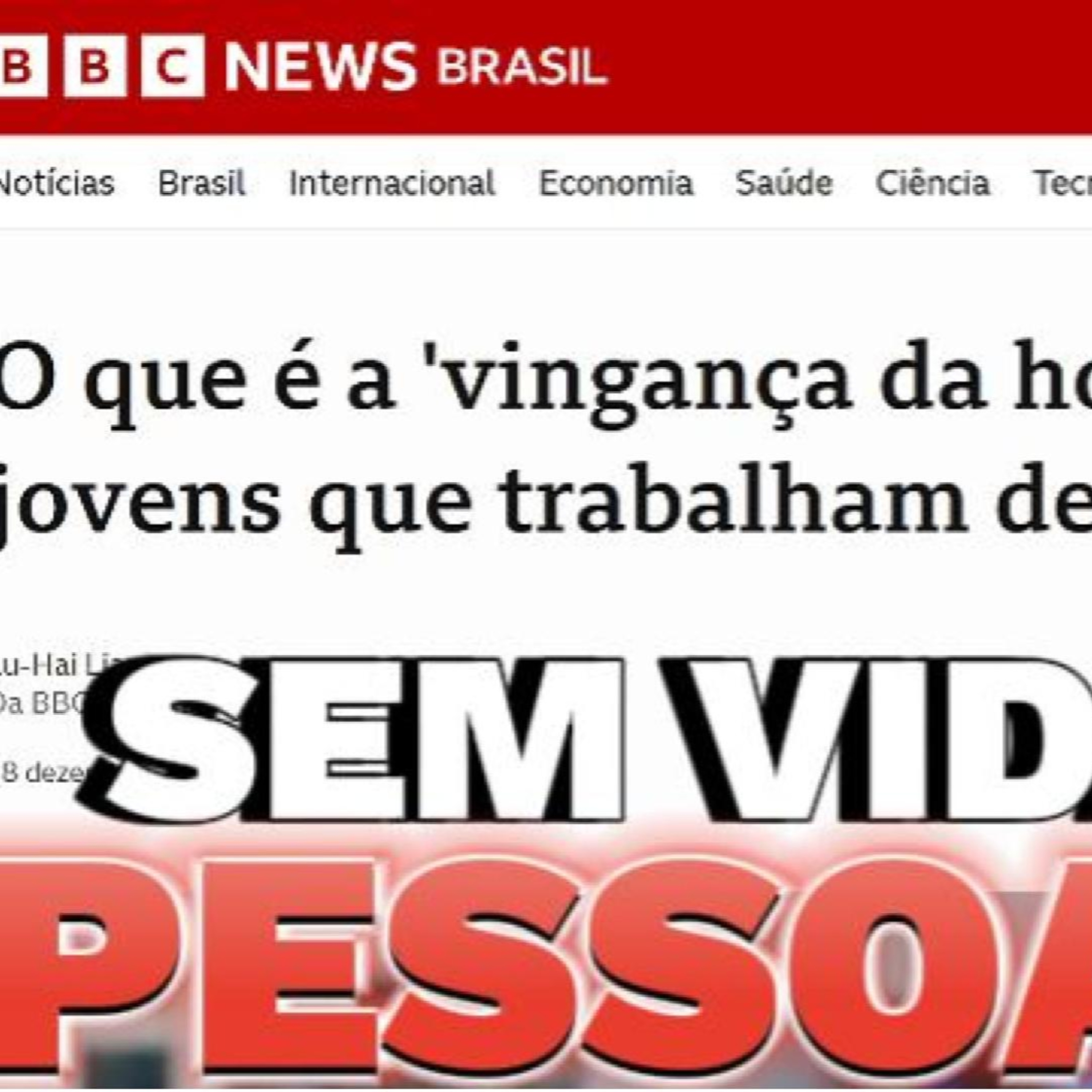 Jovens que TRABALHAM DEMAIS. O que é a 'vingança da hora de dormir'? episode artwork