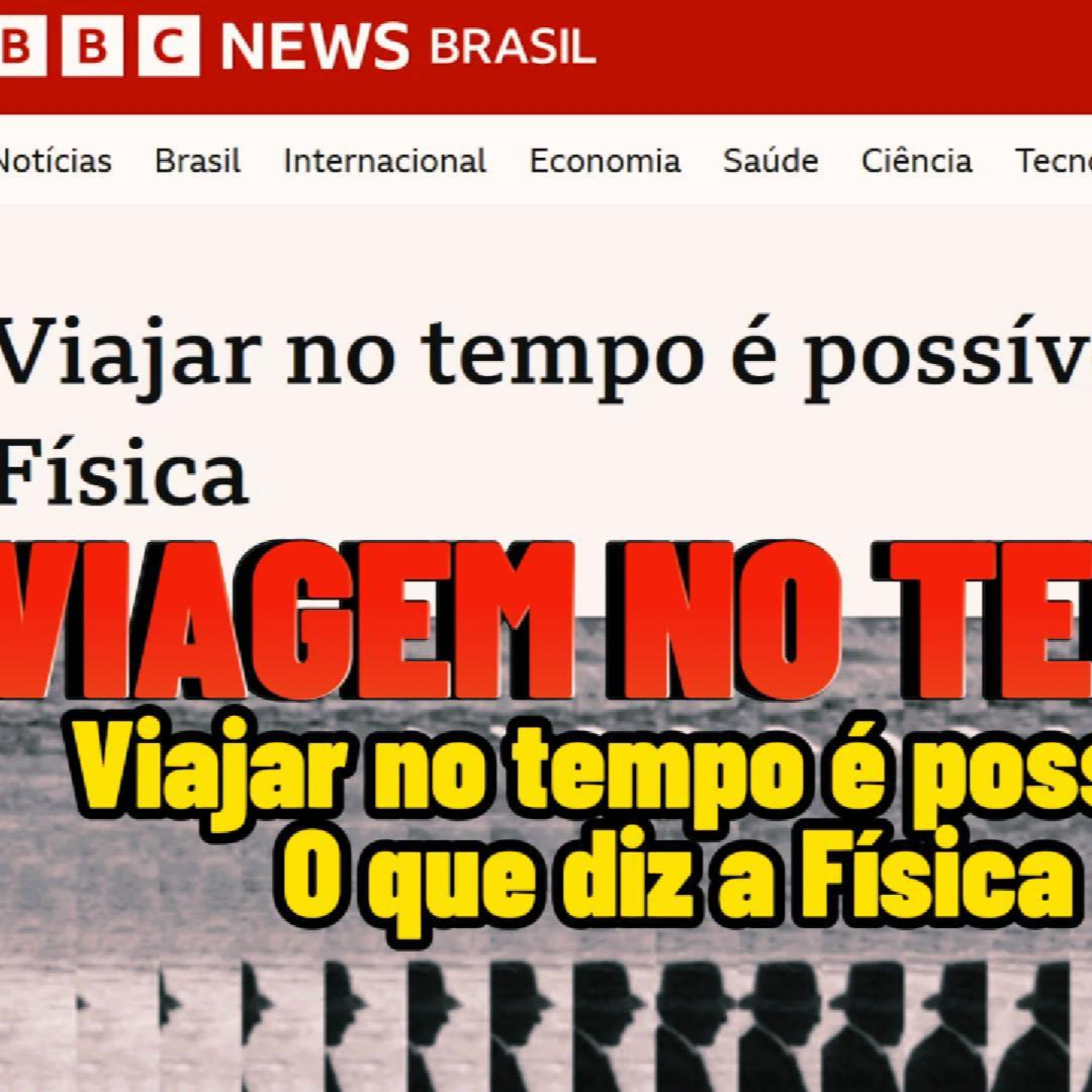 CIÊNCIA: Viajar no tempo é possível? O que diz a Física? episode artwork