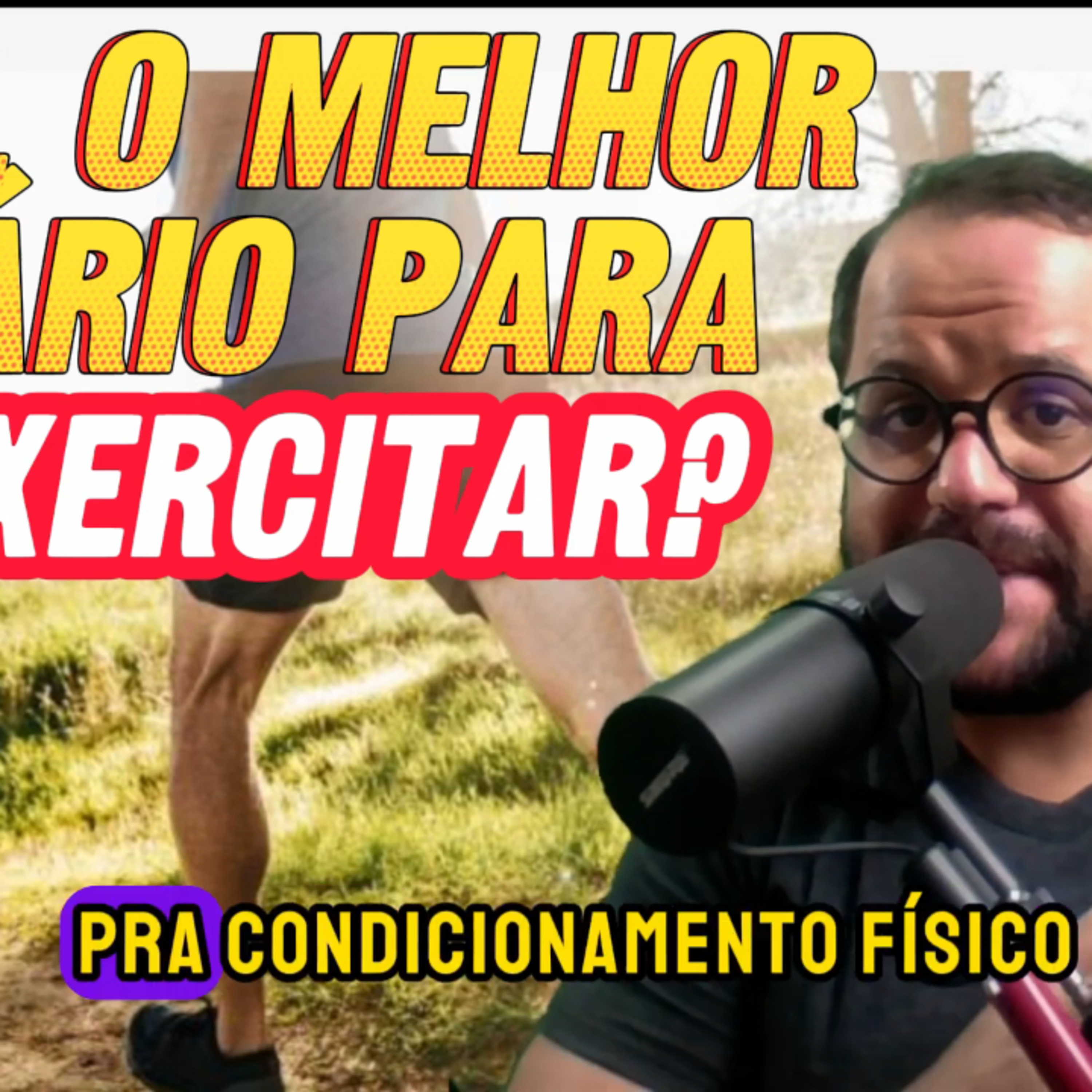 [REVELADO] Estudos e Treinos. Qual o melhor horário para se exercitar? episode artwork