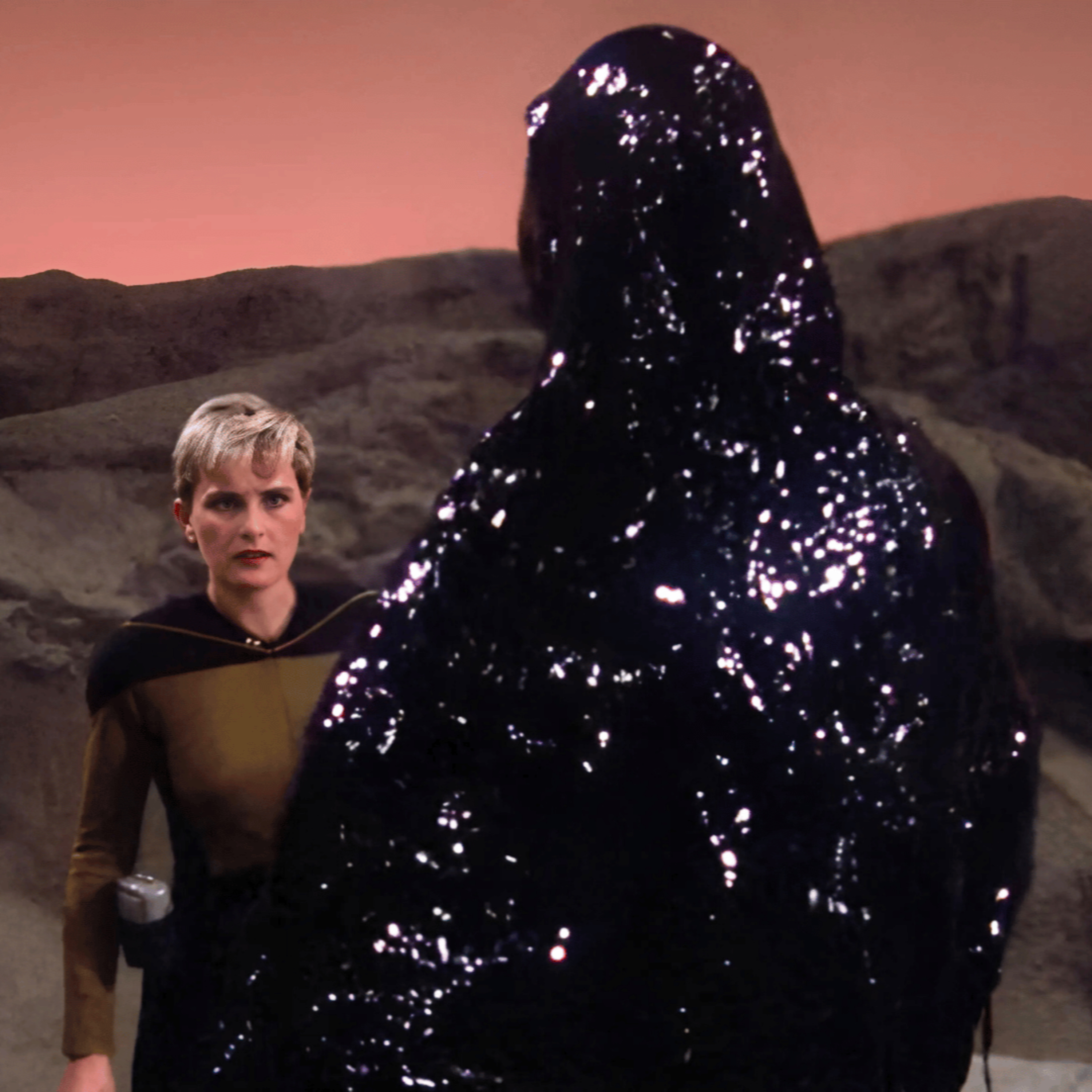 Star Trek: The Next Generation S1 E23 "Skin of Evil" Review episode artwork