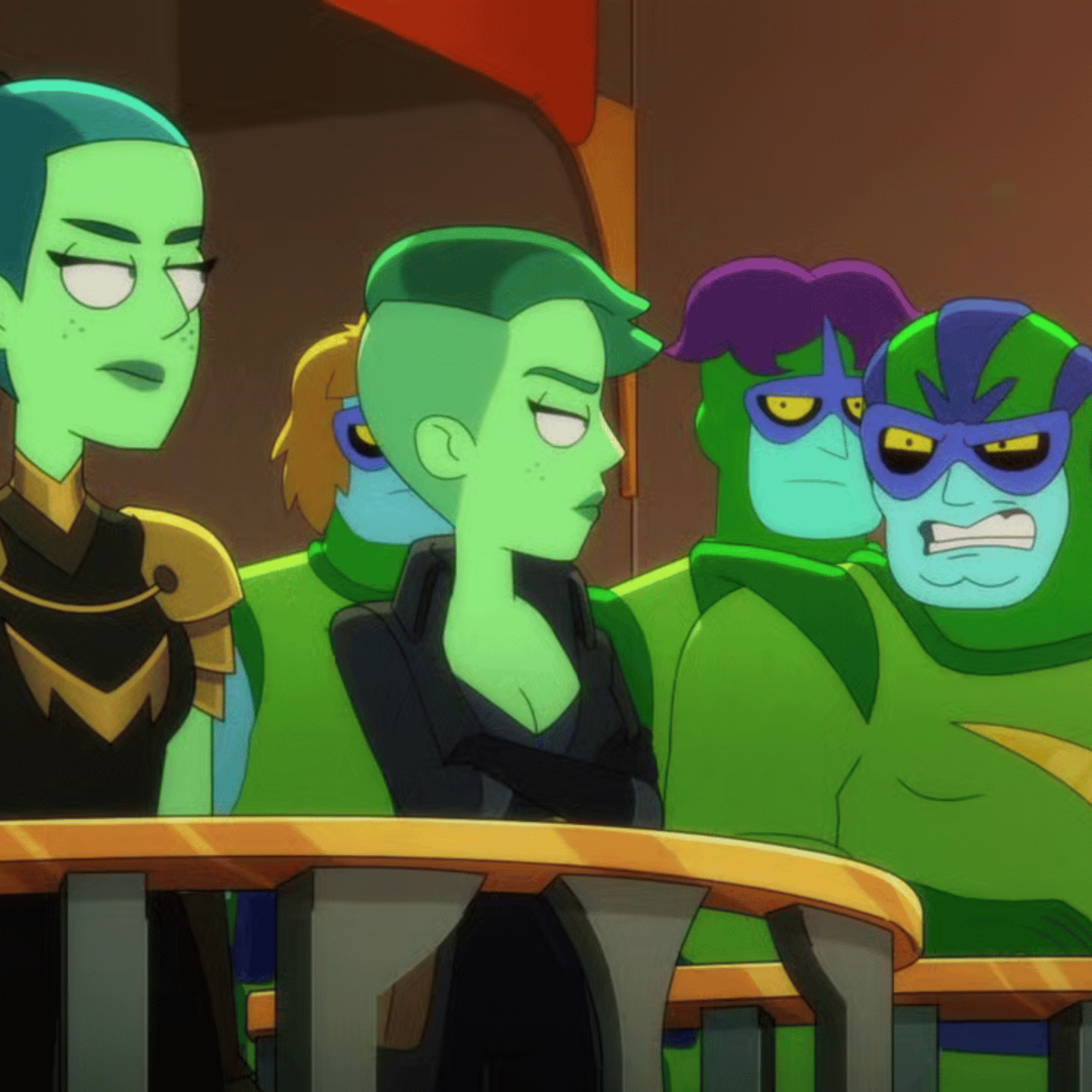 Star Trek: Lower Decks S5 E2 "Shades of Green" Review episode artwork