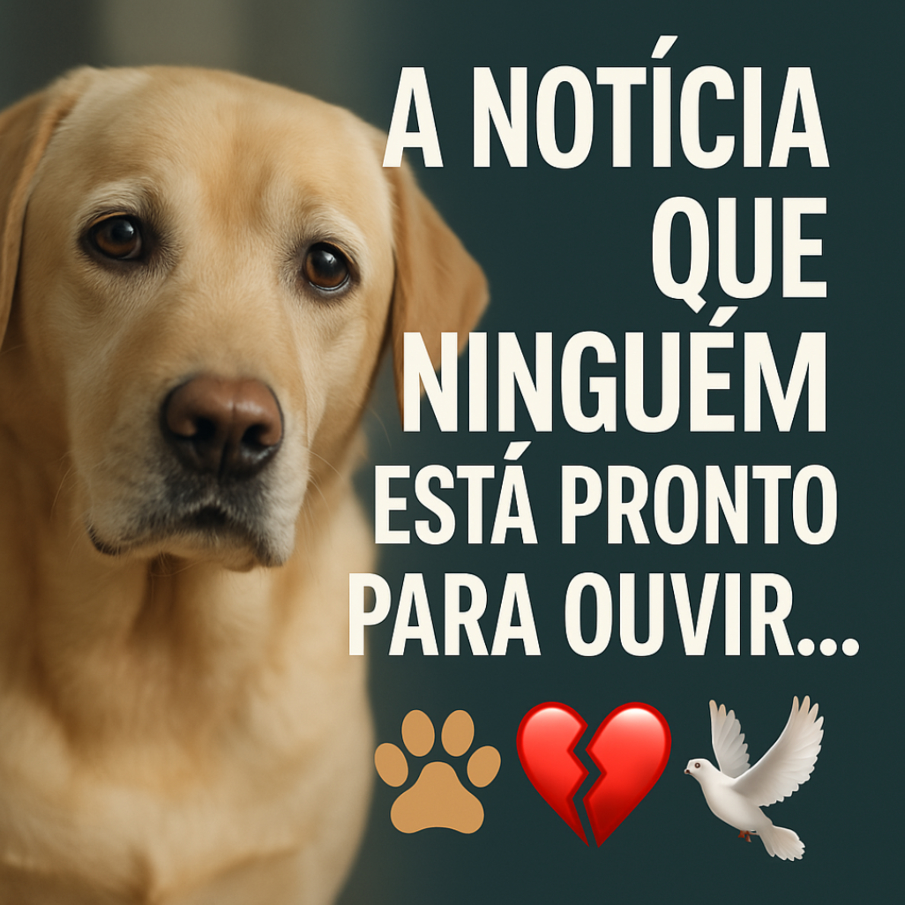 A Notícia que Ninguém Está Pronto para Ouvir… 🐾💔🕊️ - 30 de Março de 2025 episode artwork