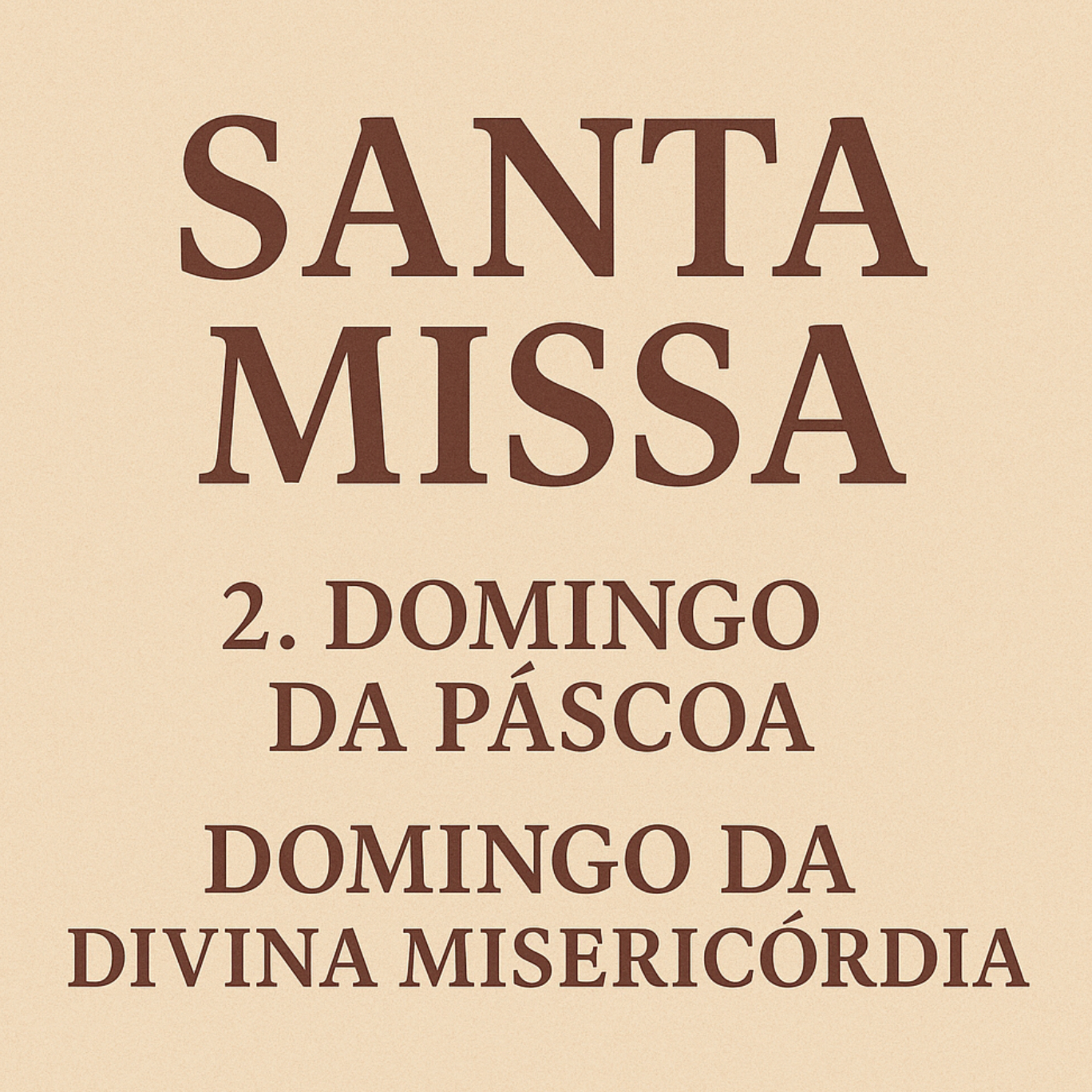 18h - 2. Domingo da Páscoa - 27 de abril de 2025 episode artwork