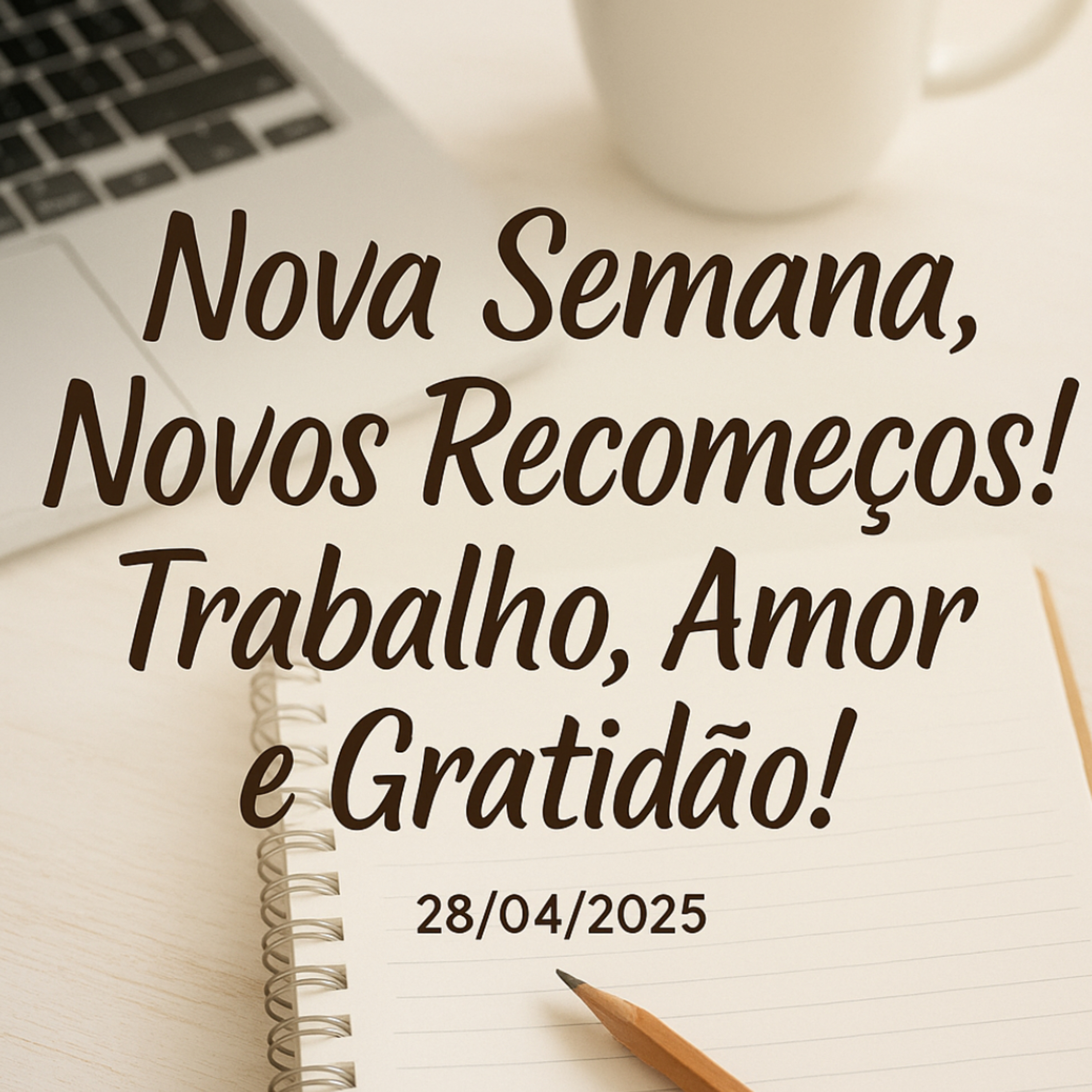 ☀️ Segunda-feira, 28/04/2025: Trabalho, Gratidão e Recomeço! ✨ episode artwork