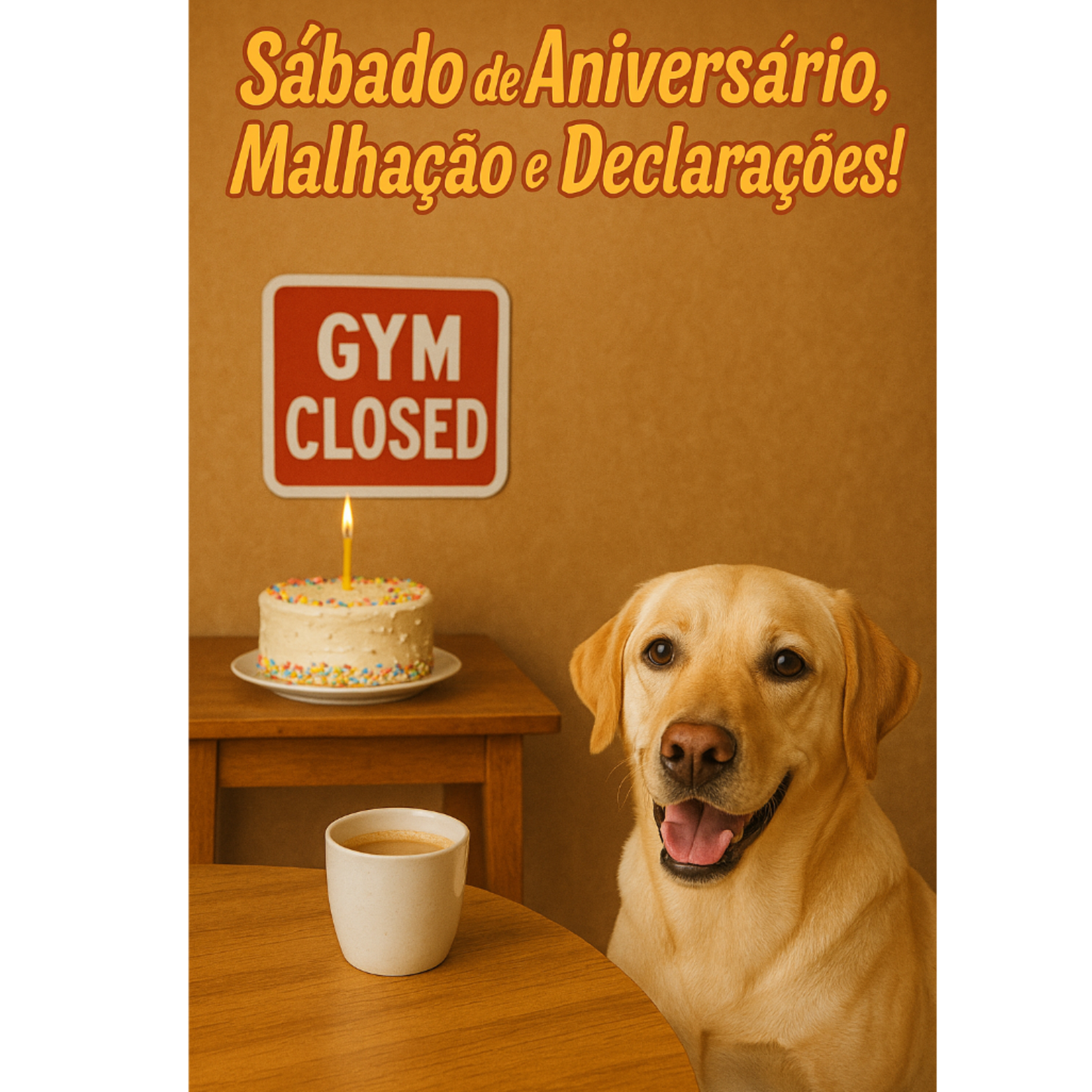 
🎂🏋️‍♂️💬 Sábado de Aniversário, Malhação e... Declarações Inesperadas?! 🐶❤️❌🏋️‍♀️
03/Maio/2025 episode artwork