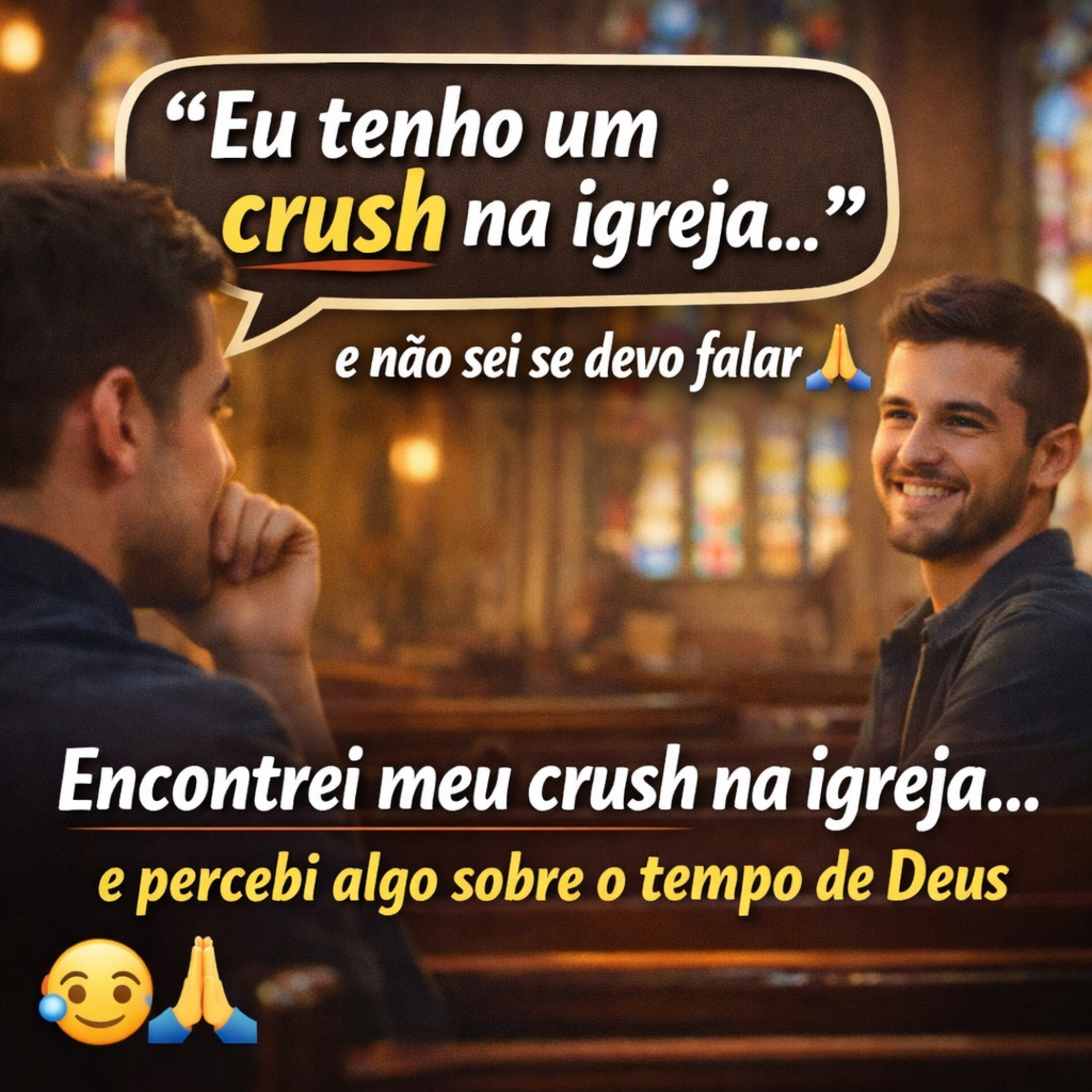 07 de Março de 2026 -🎙️ Encontrei meu crush na igreja… e percebi algo sobre o tempo de Deus!  episode artwork