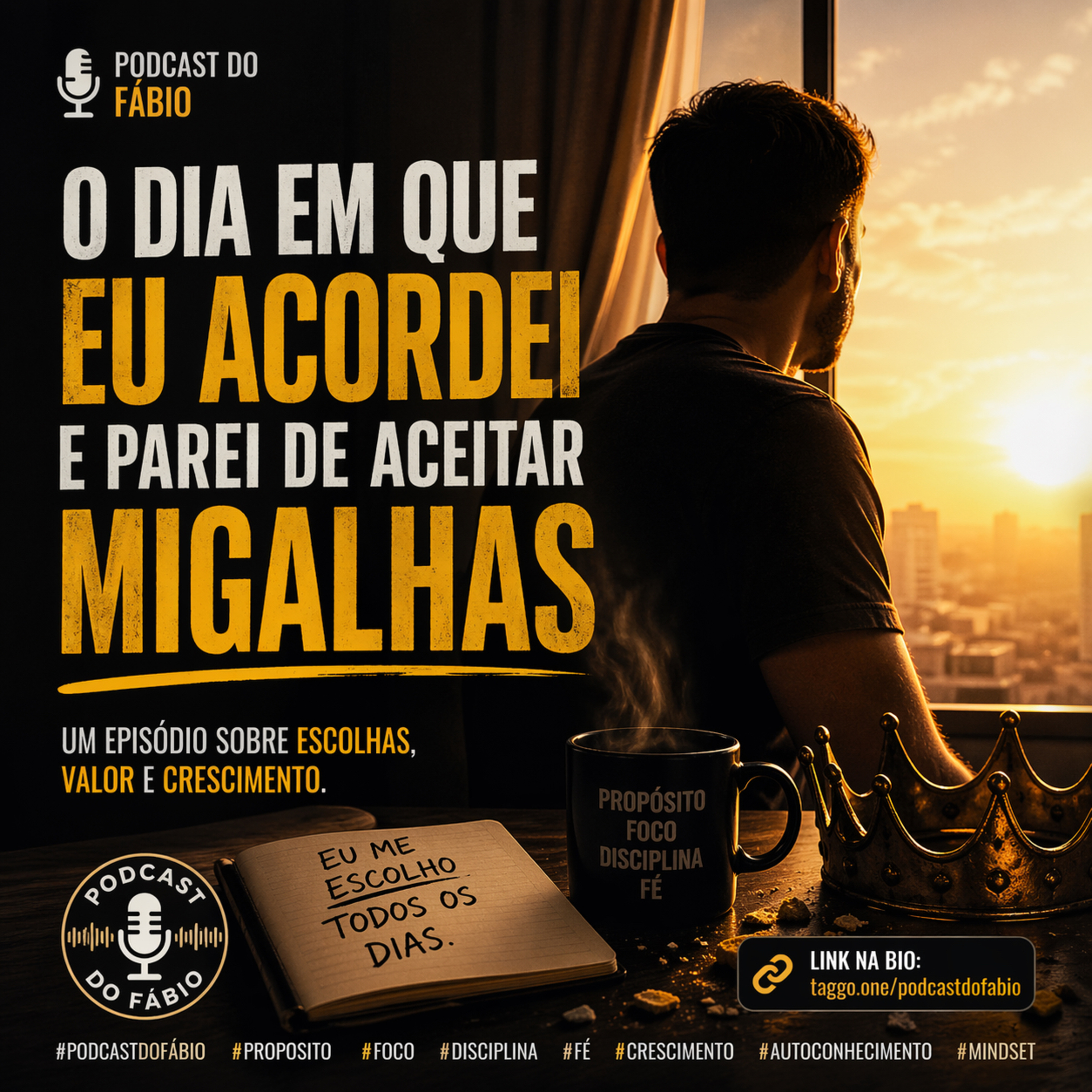 22 de Abril de 2026 - O Dia em que Eu Acordei e Parei de Aceitar Migalhas!  episode artwork