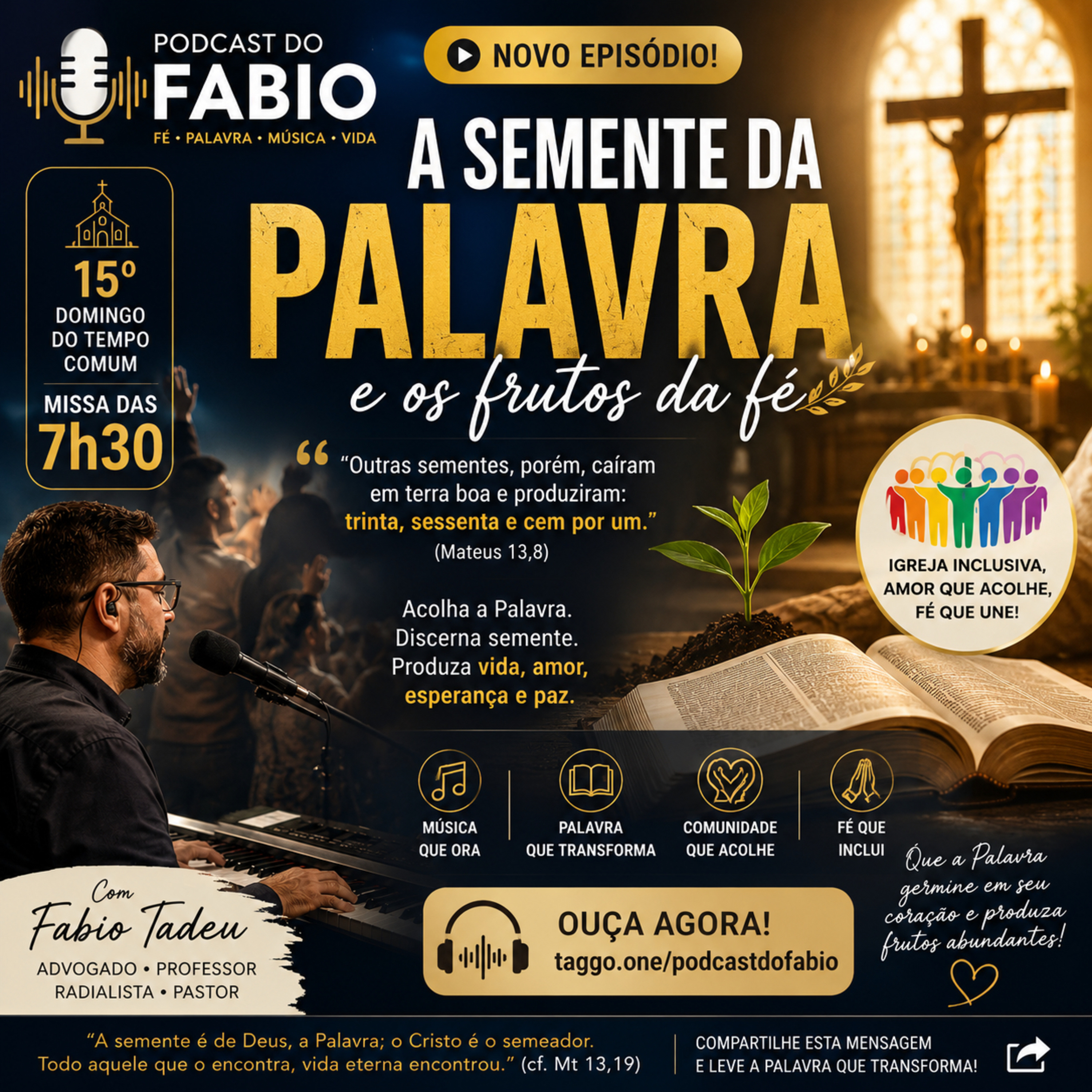 12 de Julho de 2026 - 15. Domingo Comum - 7h30  episode artwork
