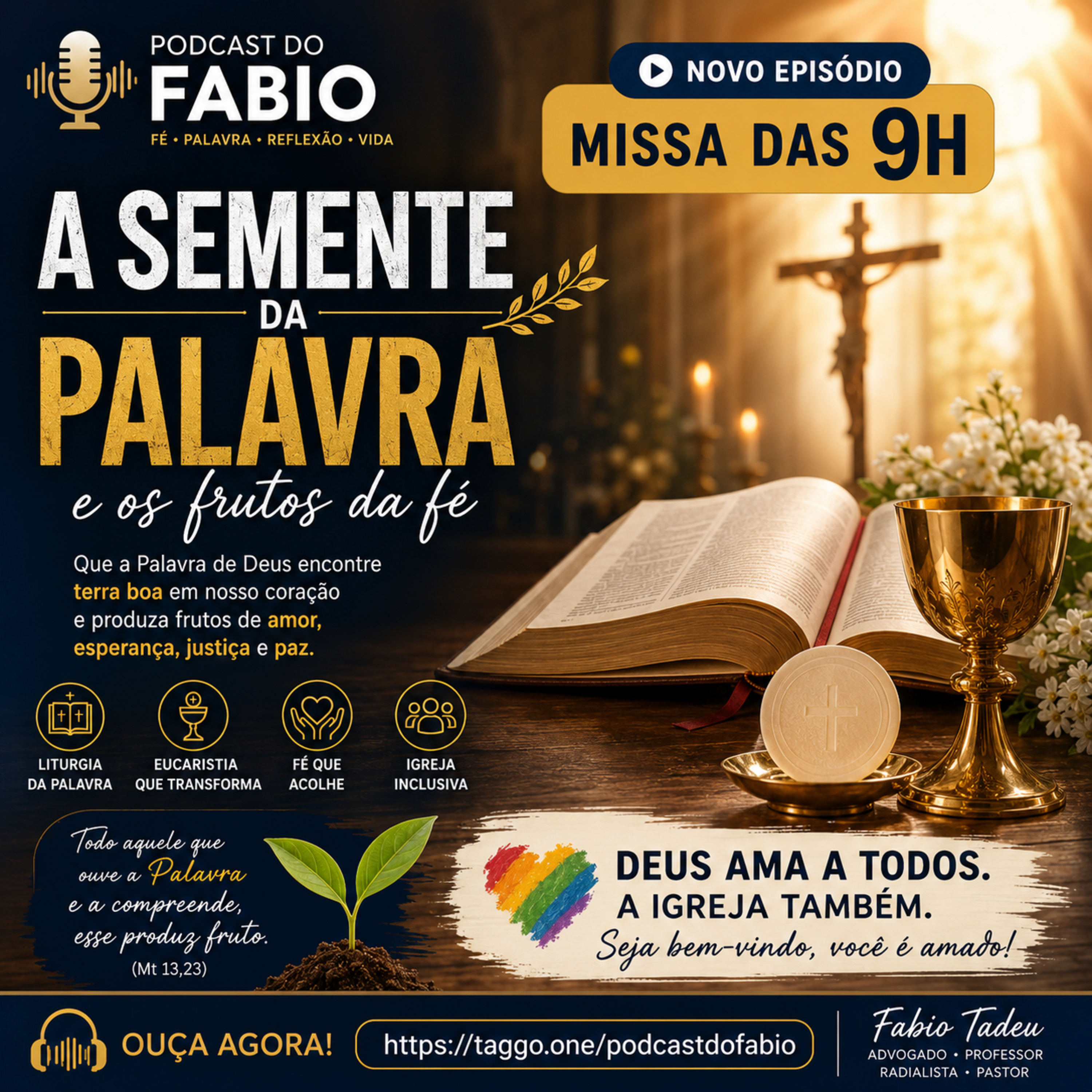 12 de Julho de 2026 - 9h - 15, domingo comum  episode artwork