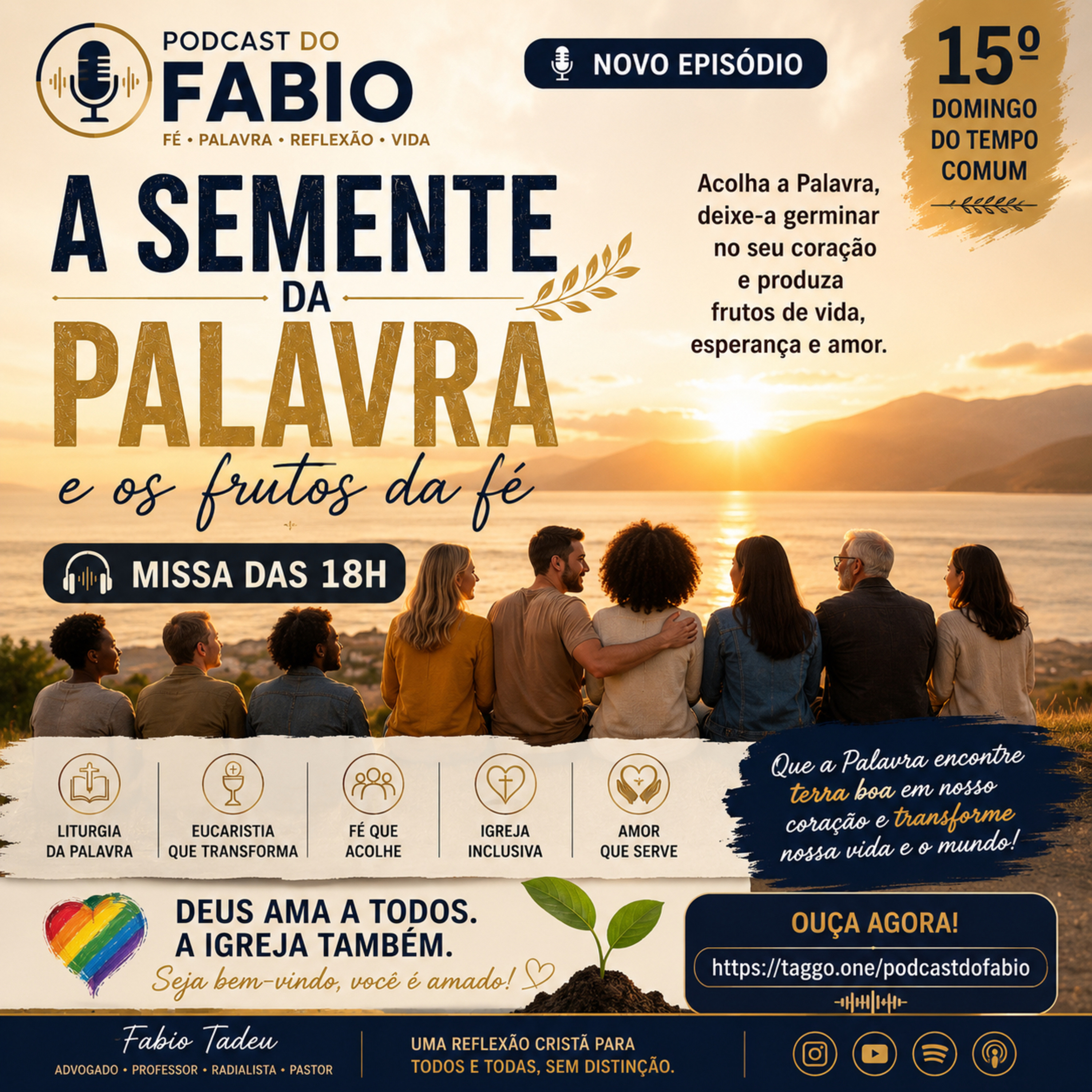12 de Julho de 2026 - 18h - 15. Domingo Comum  episode artwork