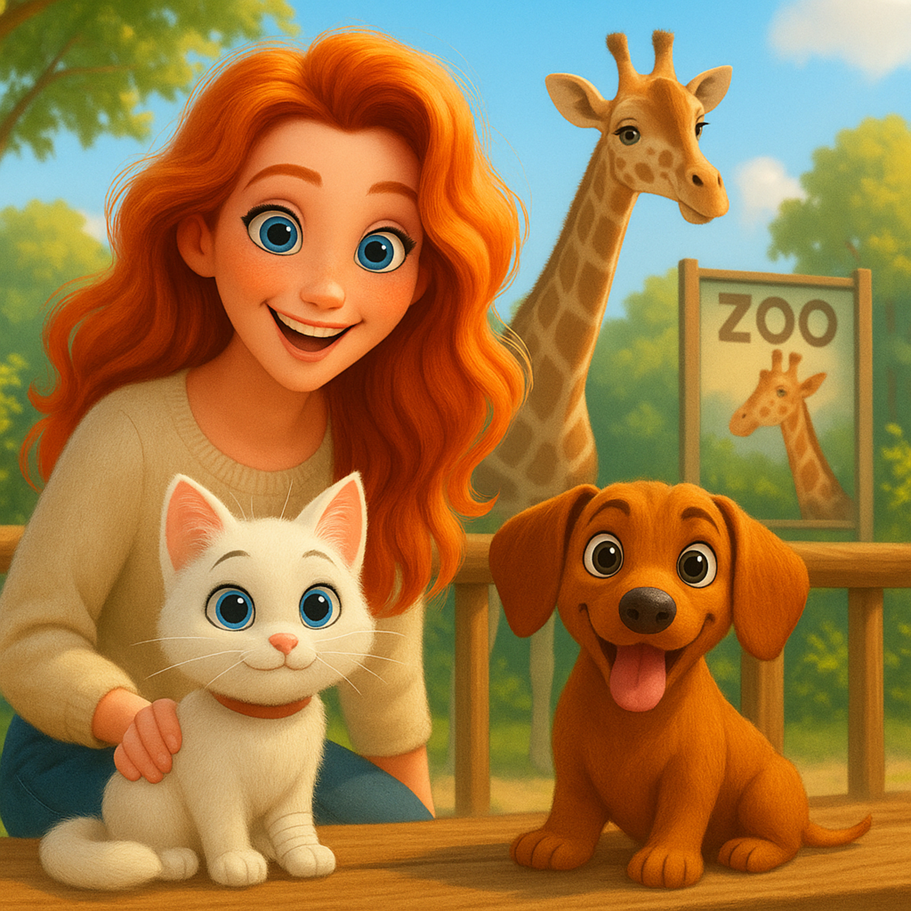 Olík a Mína - Výlet do Zoo