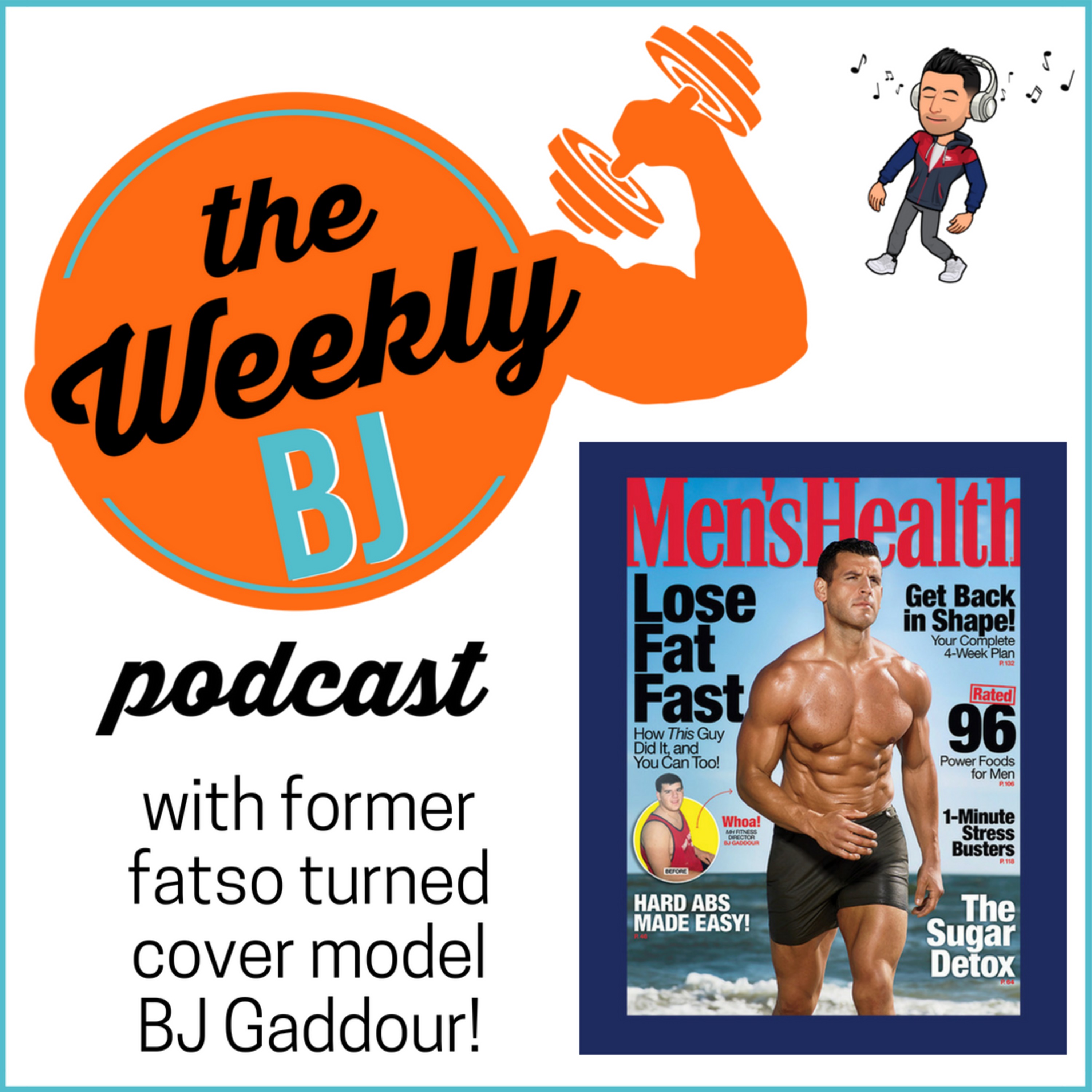 The BJ Gaddour Podcast | Men\'s Health Fitness Workout Nutrition Lifestyle Business