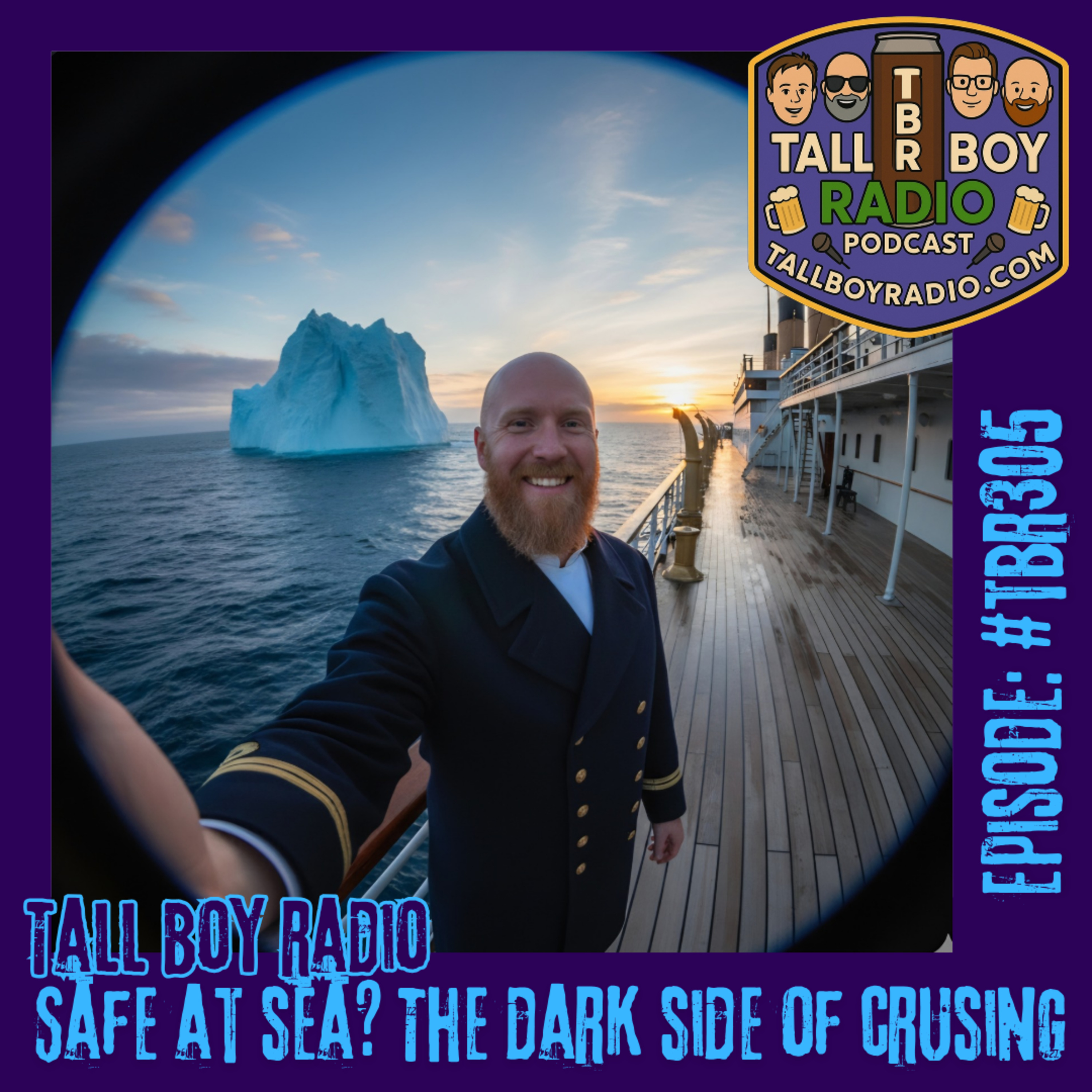 #TBR305 - Safe at Sea? The Dark Side of Cruising episode artwork