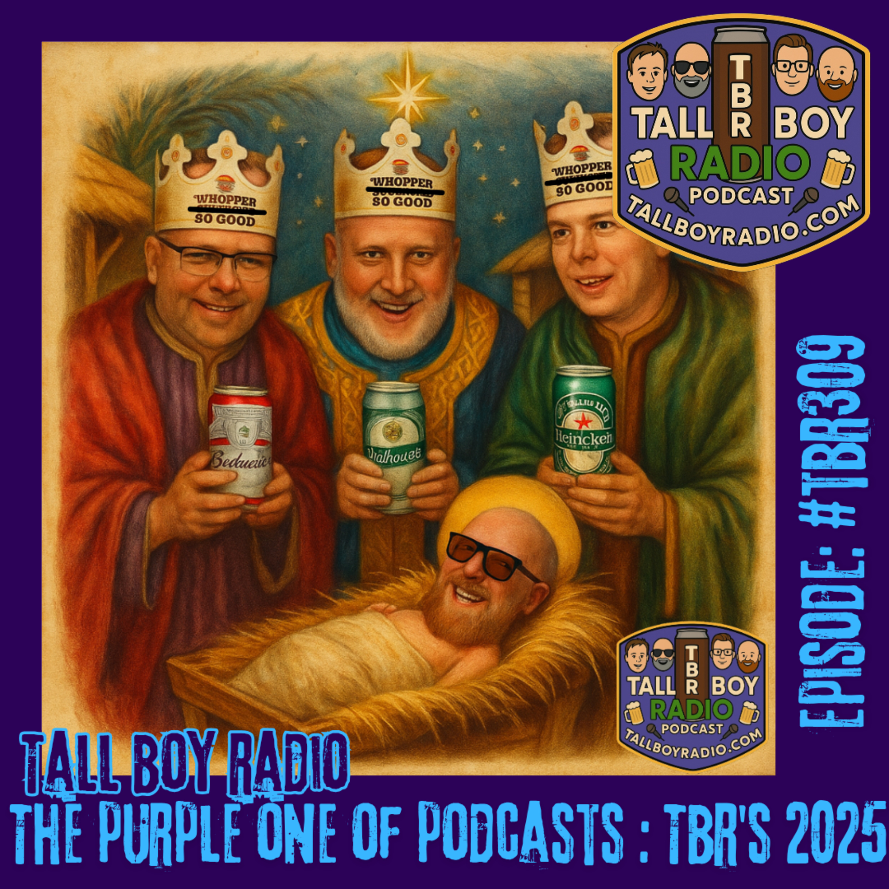 #TBR309 - The Purple One of Podcasts - TBR's 2025 episode artwork