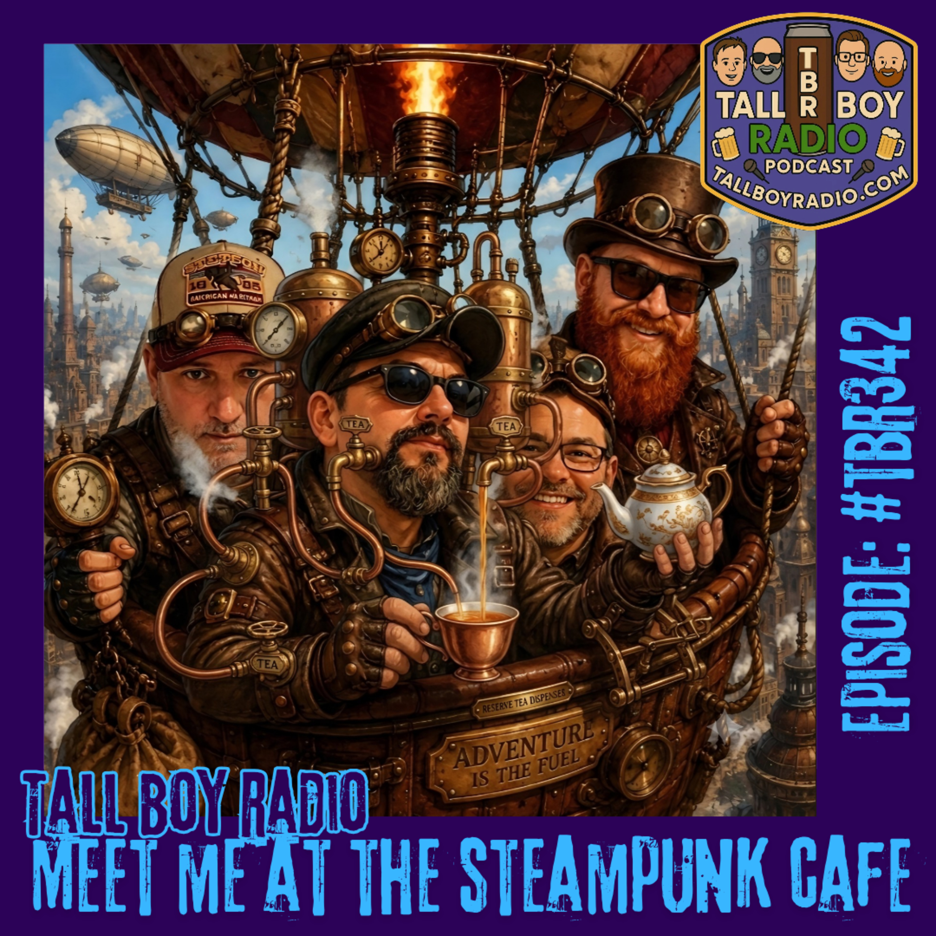 #TBR342 - Meet Me at the Steampunk Cafe episode artwork