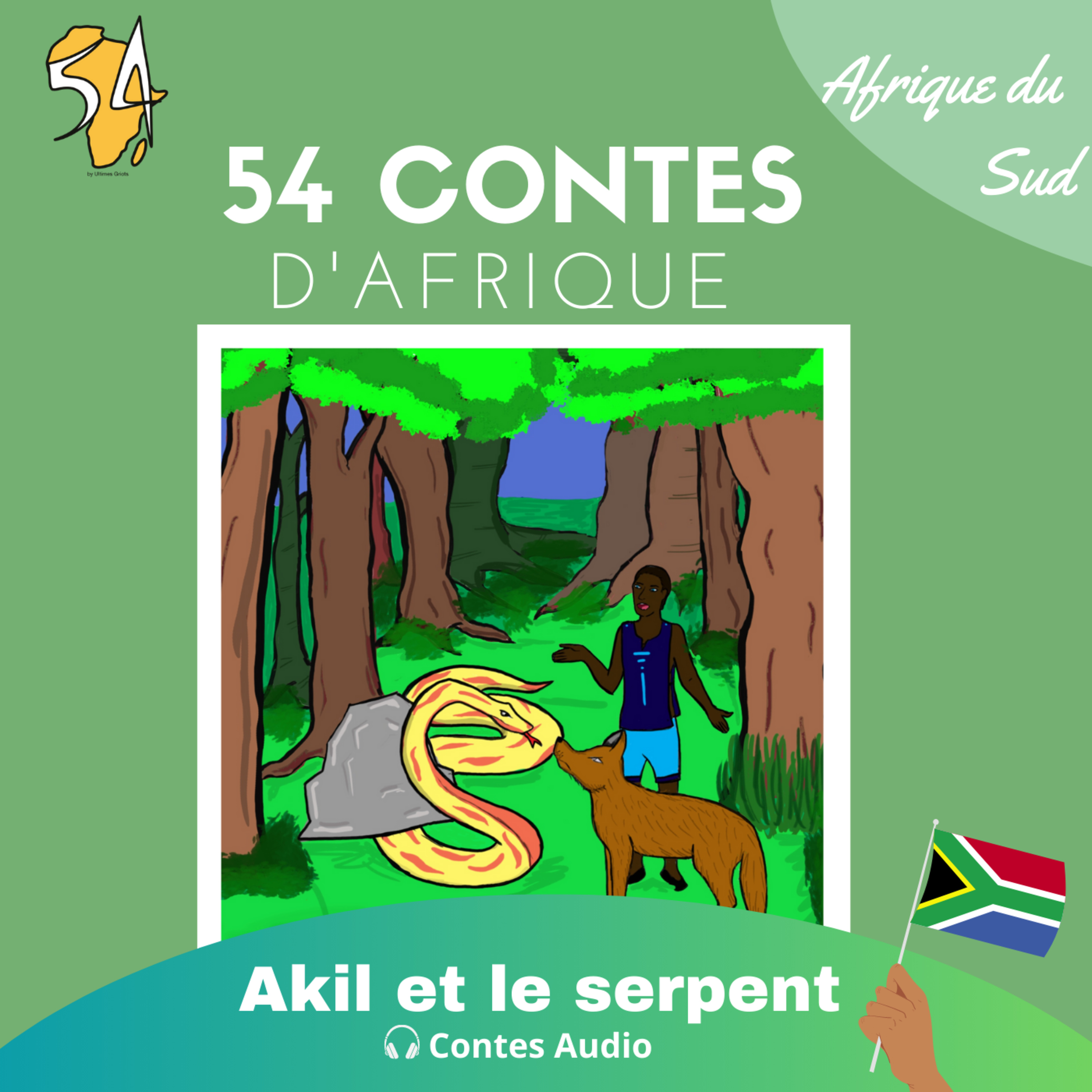 AFRIQUE DU SUD: AKIL ET LE SERPENT
