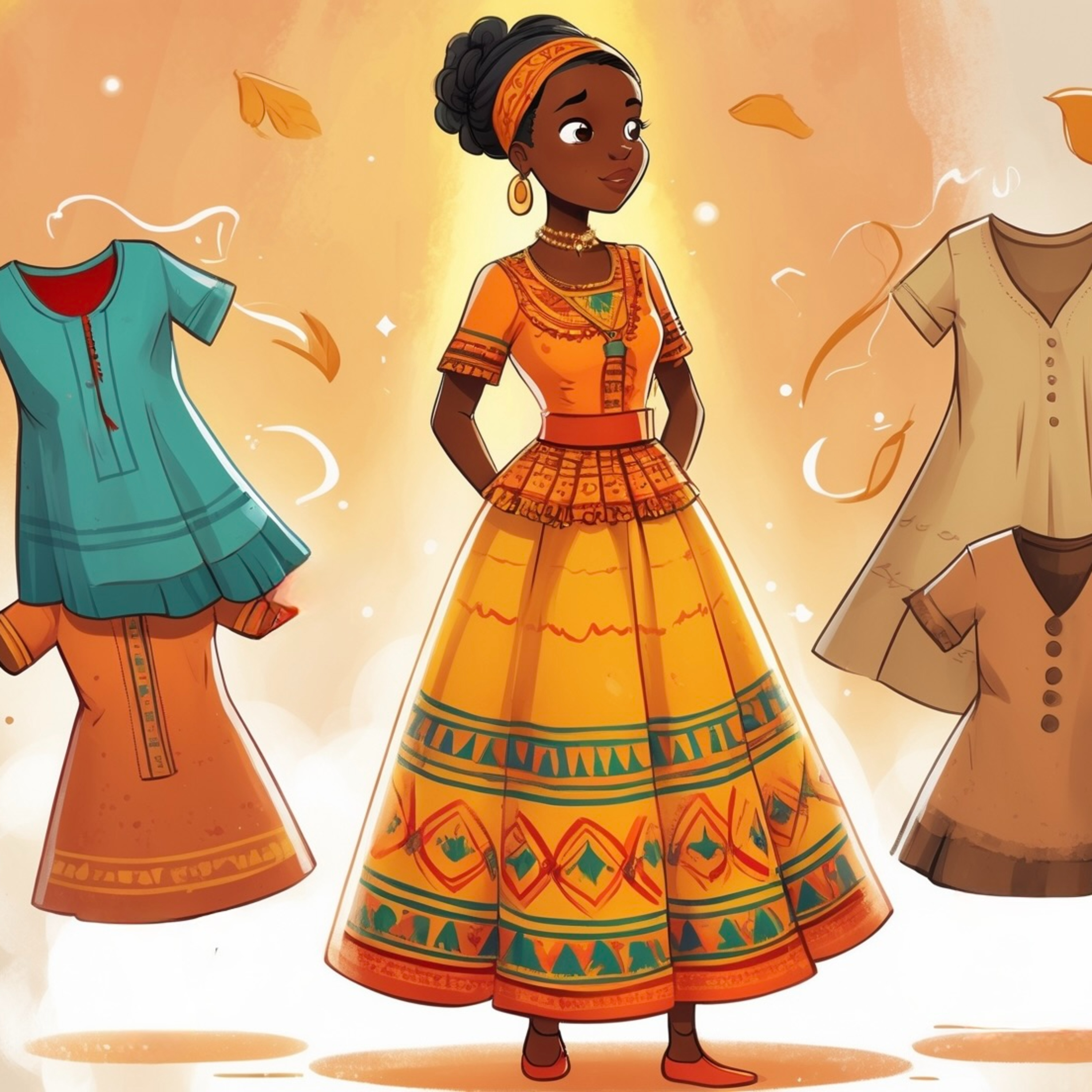 ANGOLA: LA DAME AUX VIEUX VETEMENTS
