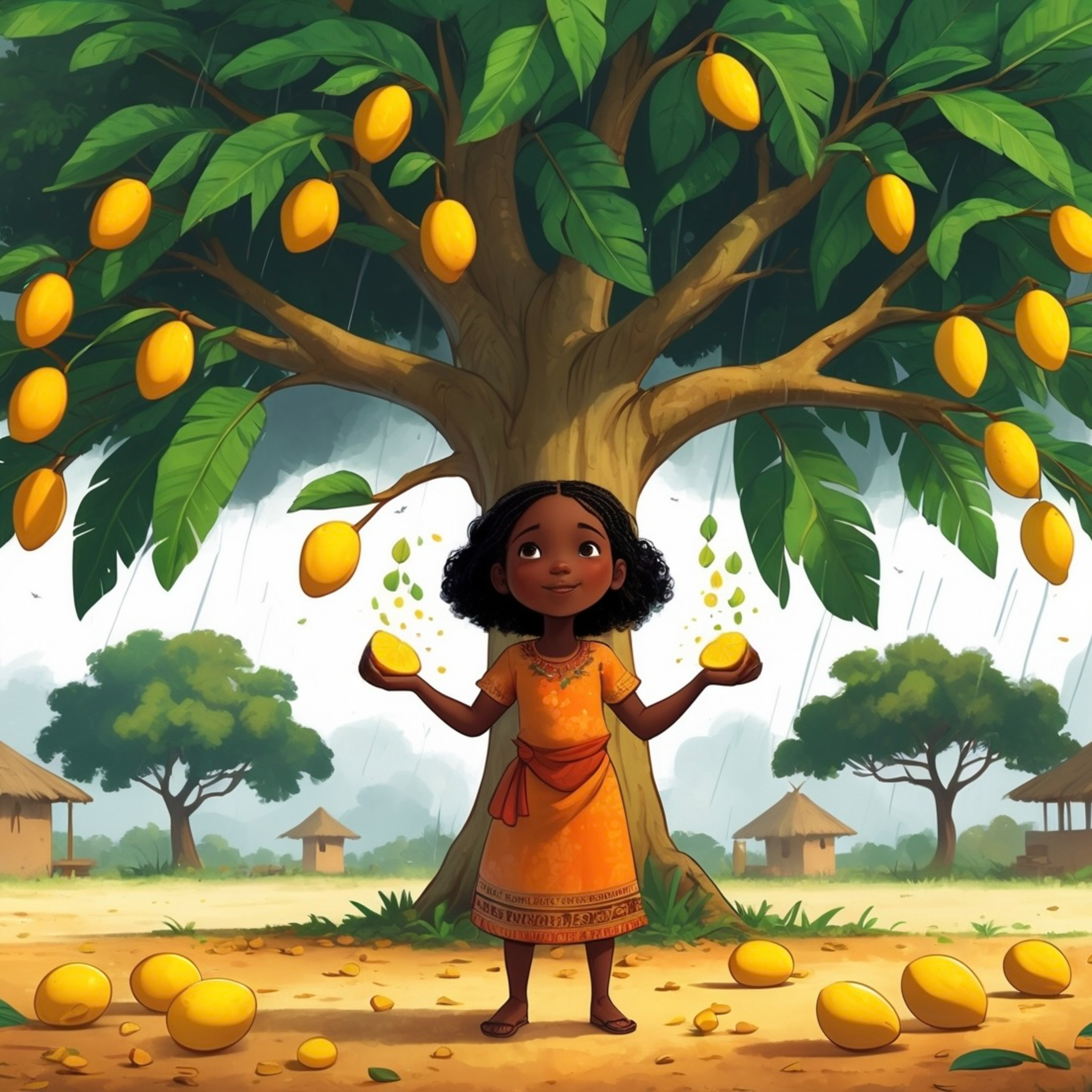 COTE D'IVOIRE: La petite lépreuse
