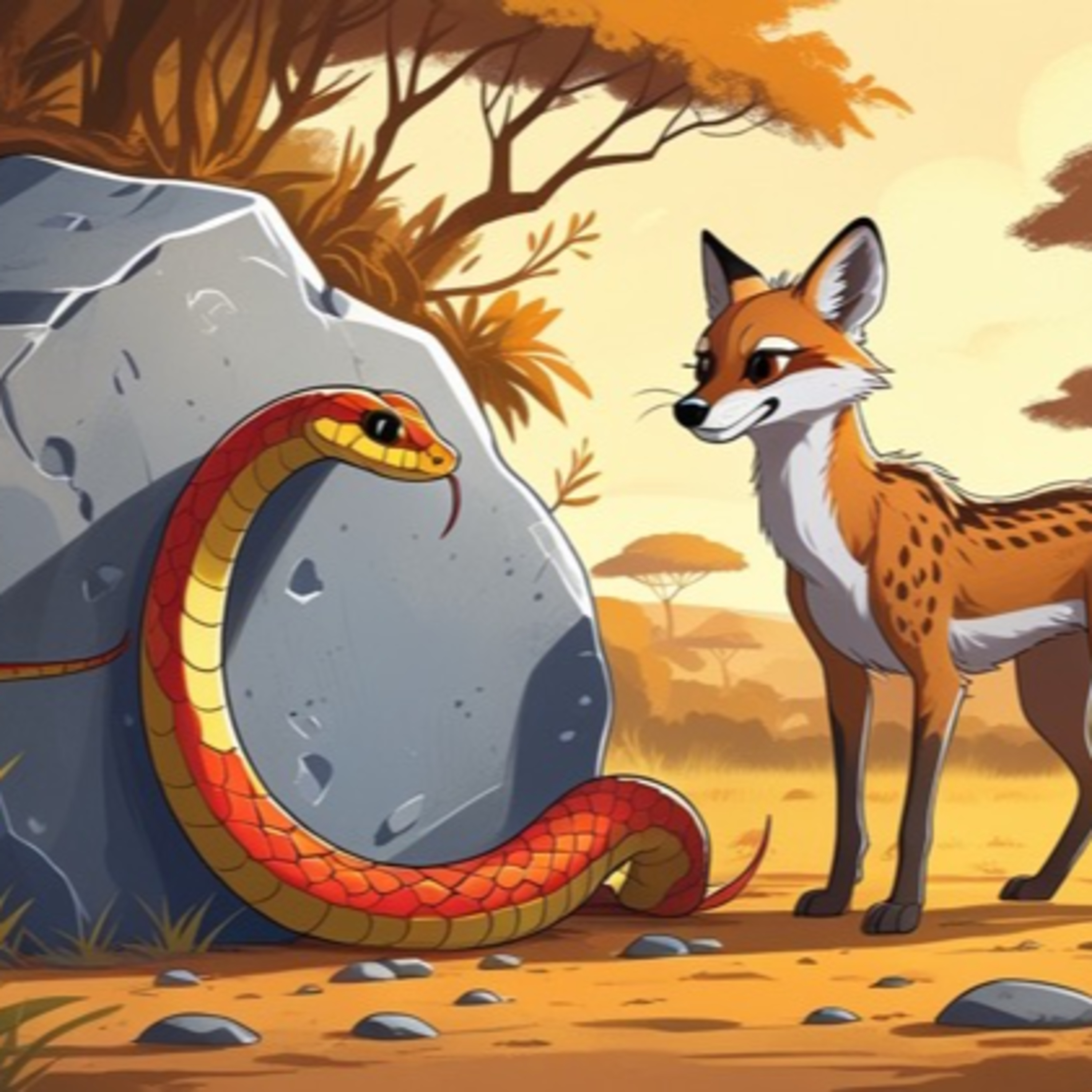 AFRIQUE DU SUD: AKIL ET LE SERPENT