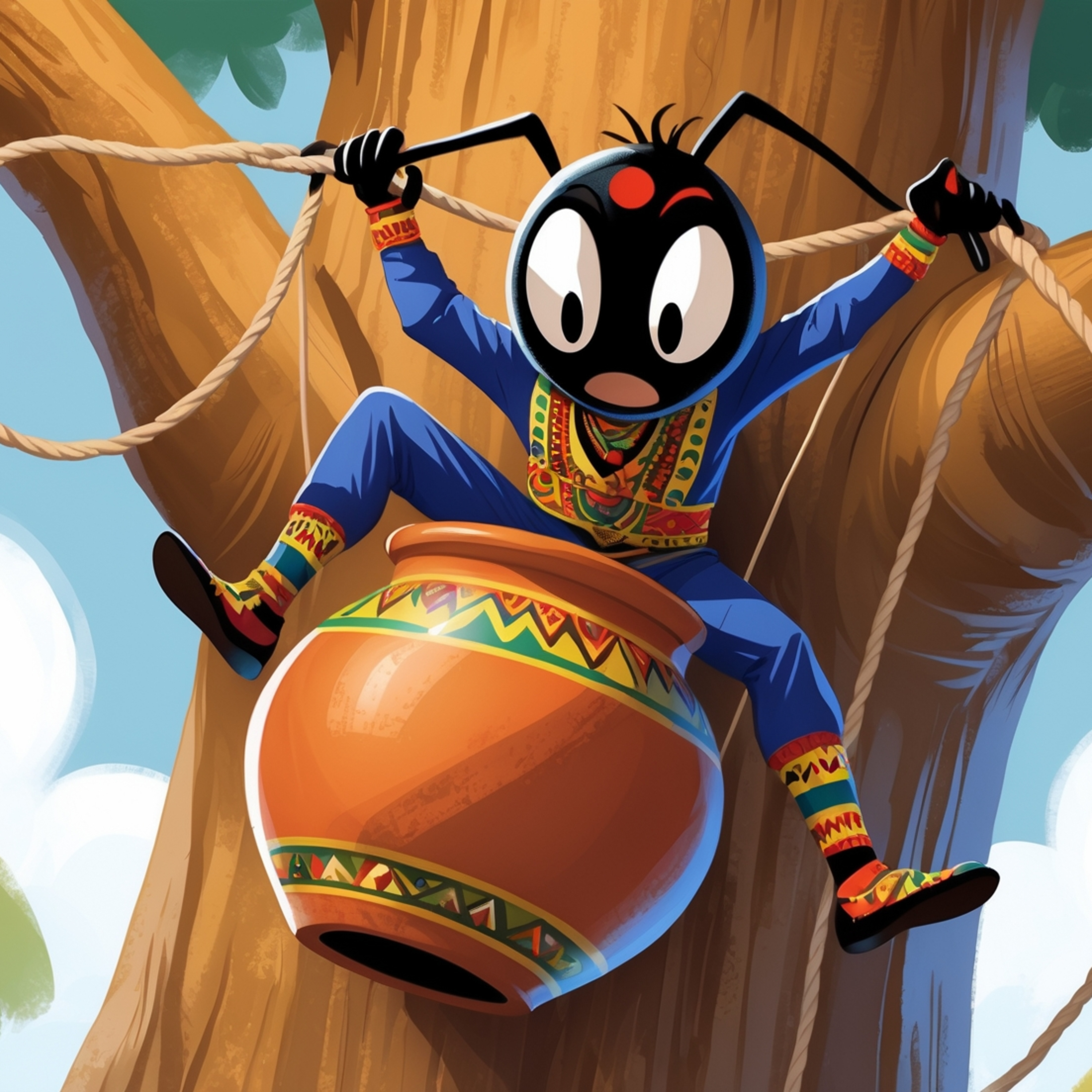 GHANA: Kwaku et le canari de la sagesse