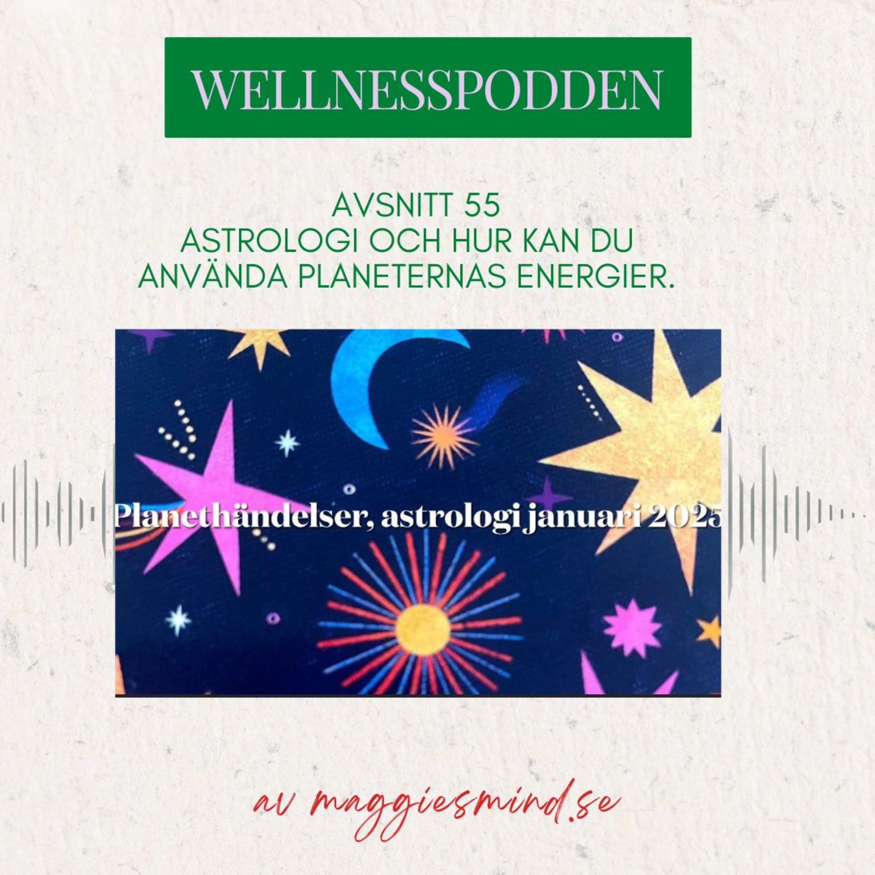 Avsnitt 55- Hur du kan använda astrologins energier 2025 episode artwork