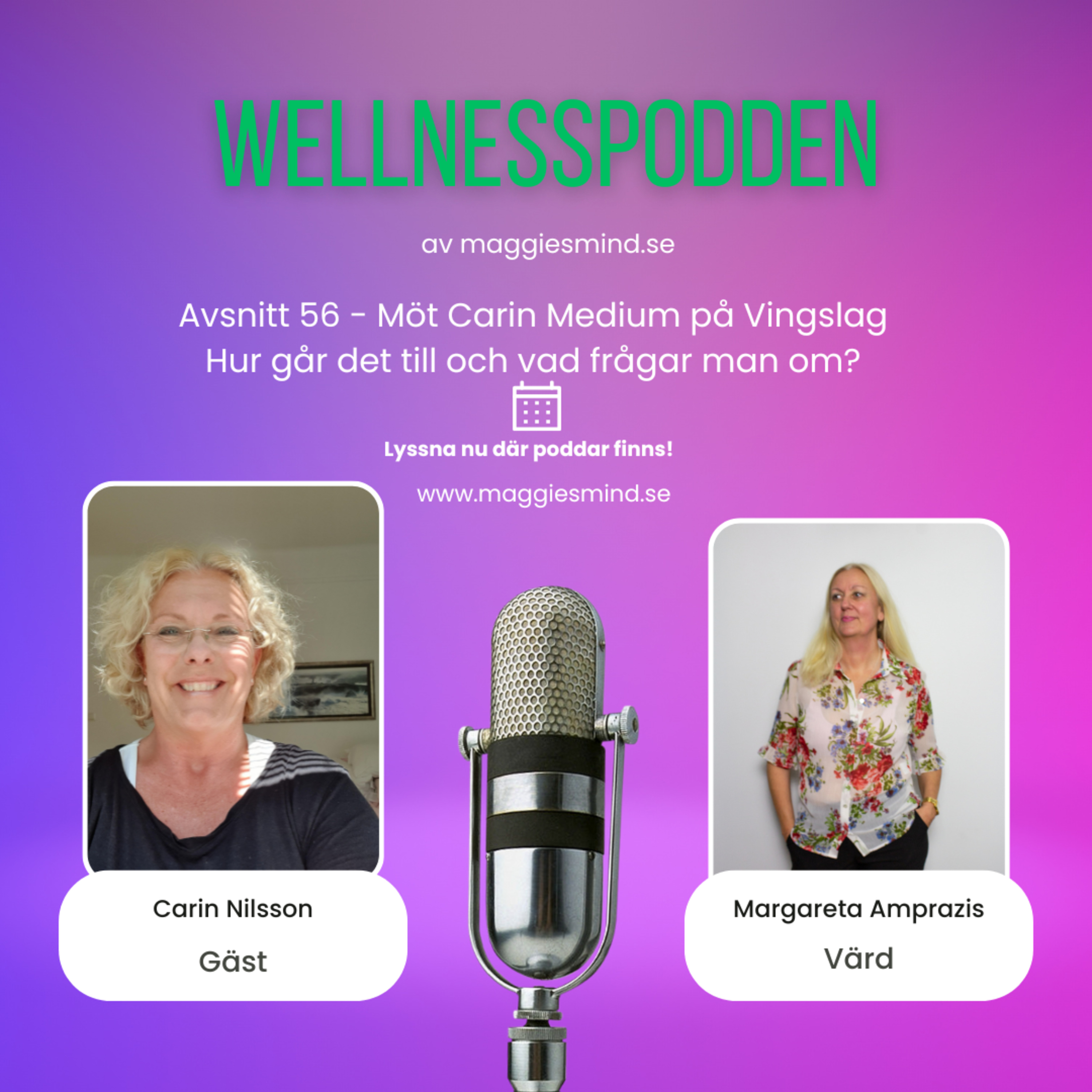 Avsnitt 56 - Andlighet, spöken och vägledning – Carin berättar episode artwork