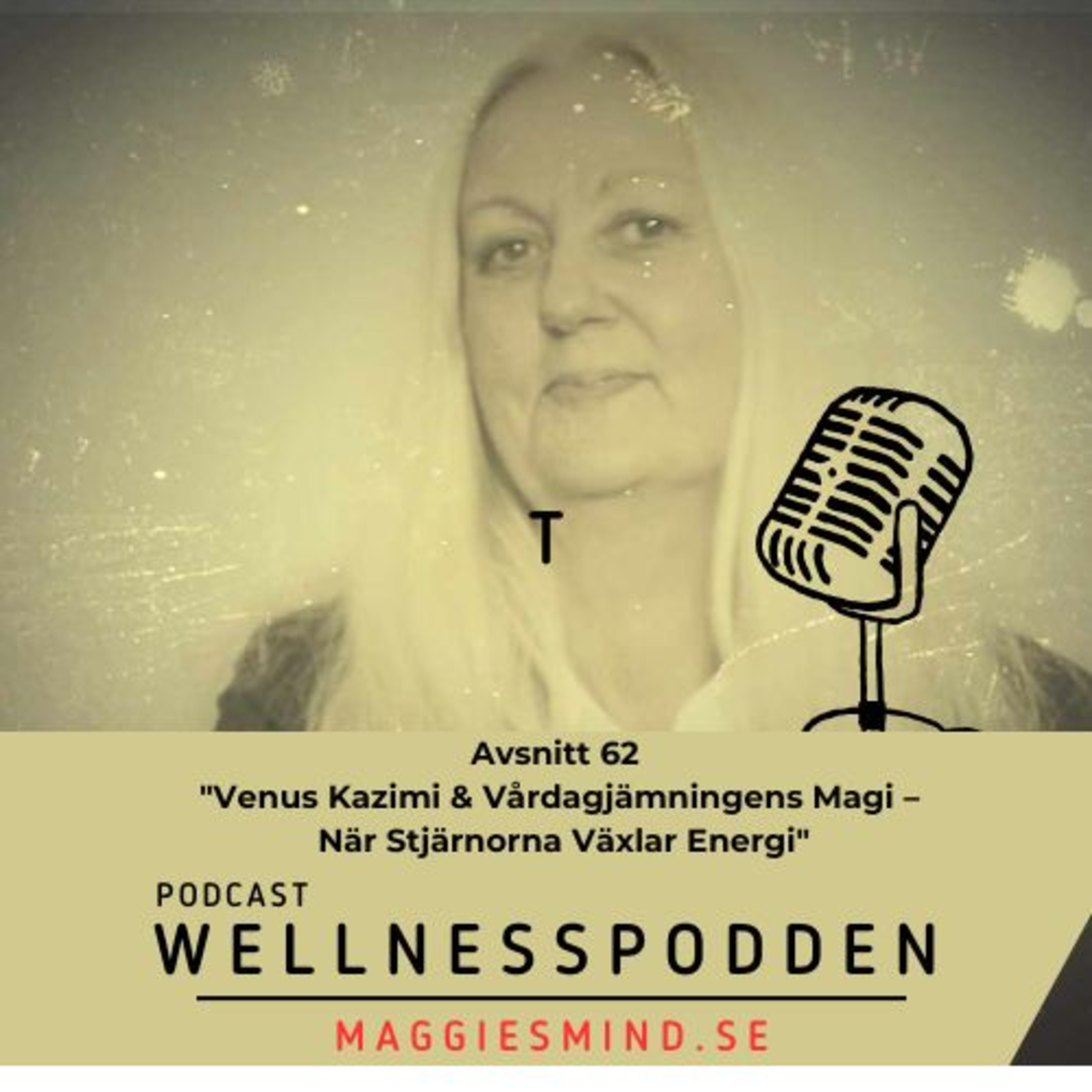 Avsnitt 62 - Venus kazimi & Vårdagjämningens Magi - När stjärnorna växlar energi! episode artwork