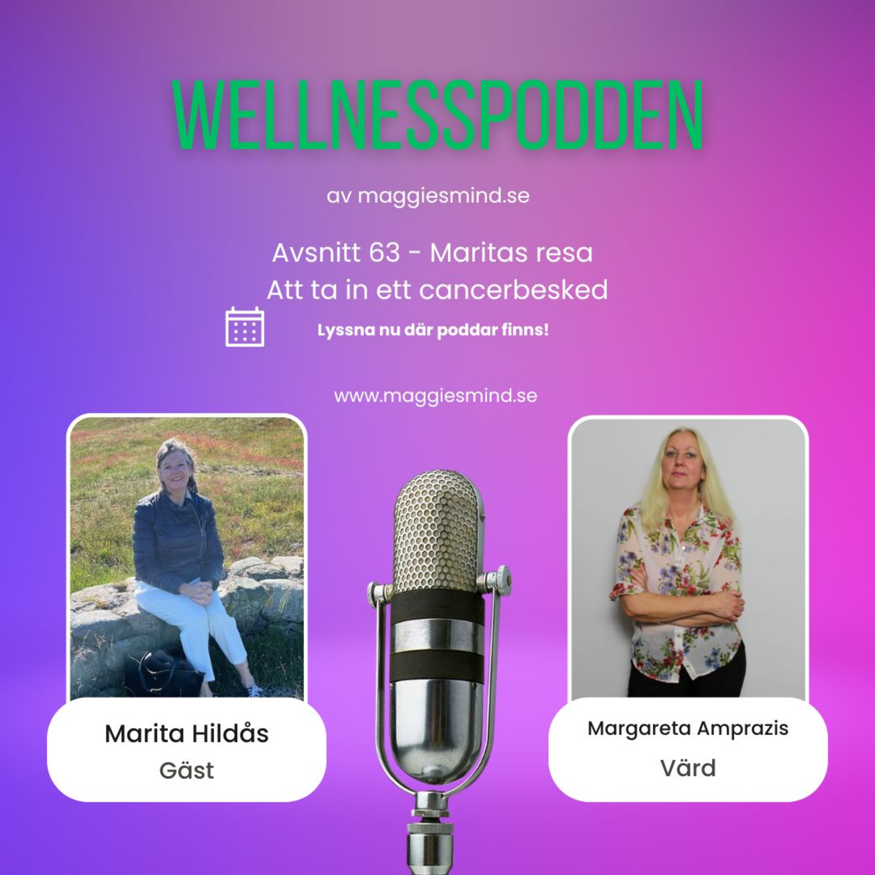 Avsnitt 63 - Maritas resa - att ta in ett cancerbesked episode artwork