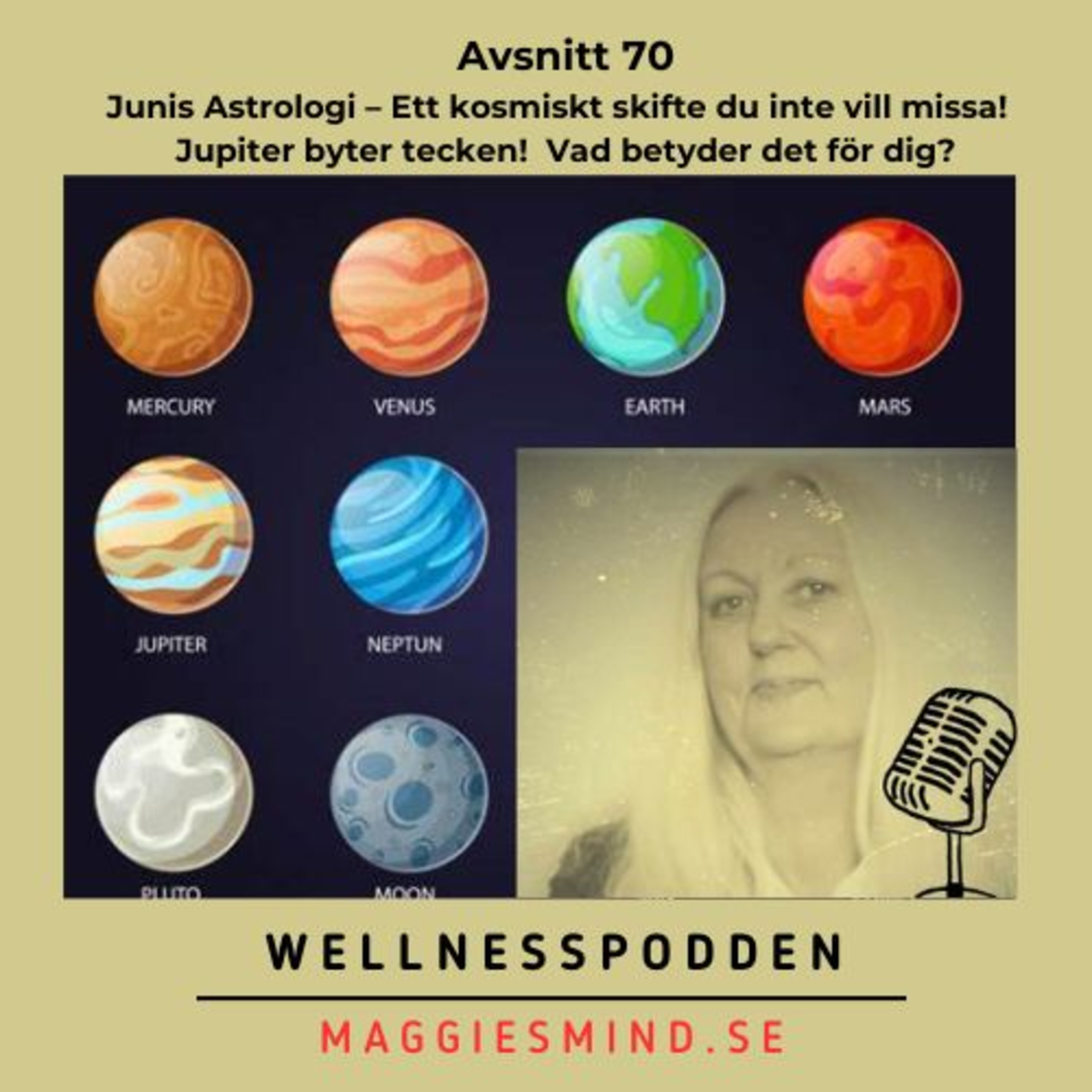 Avsnitt 70 - Stora astrologiska skiften i Juni - är du redo? episode artwork