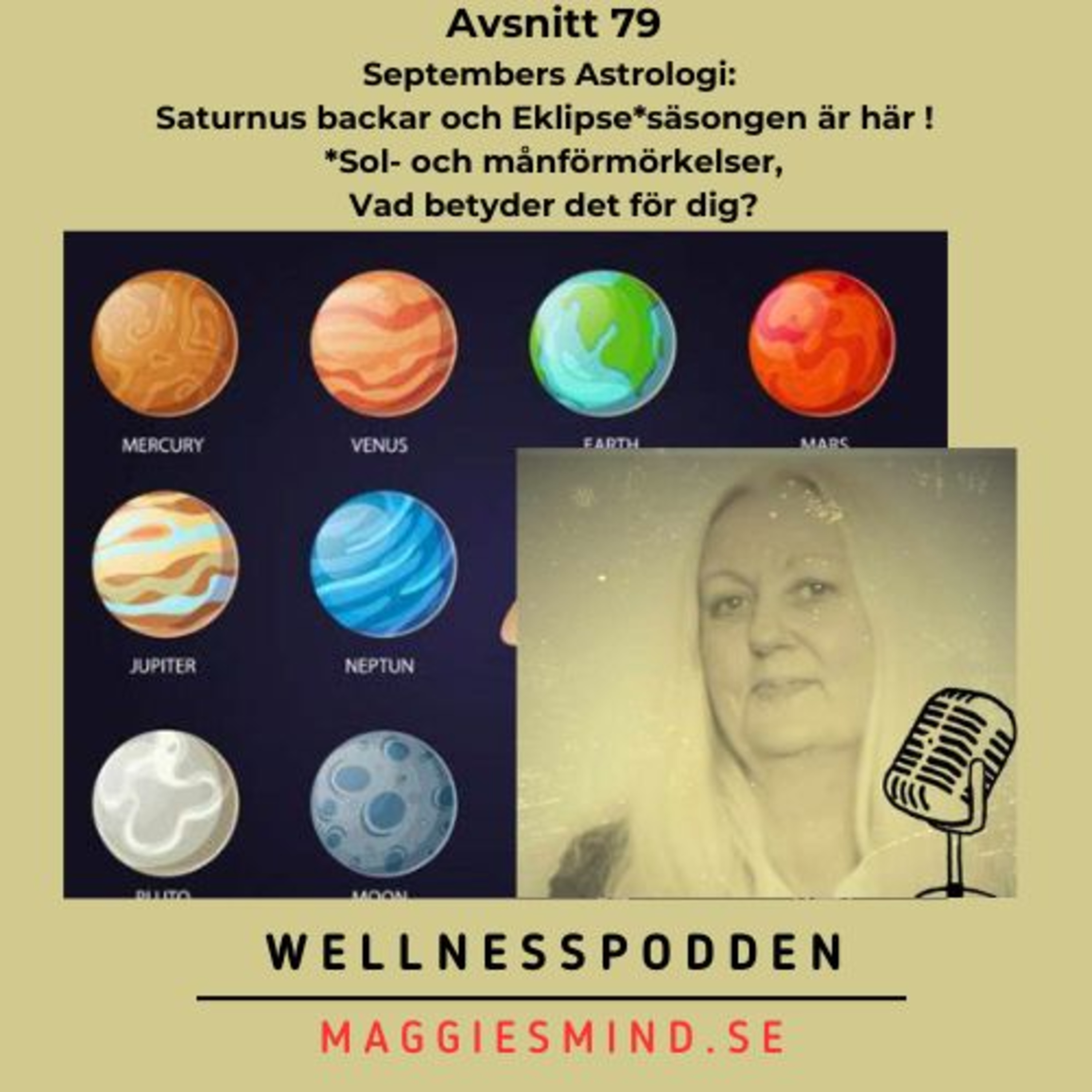 Avsnitt 79 - Septemberastrologi - Så påverkar månen- och förmörkelse säsongen dig. episode artwork