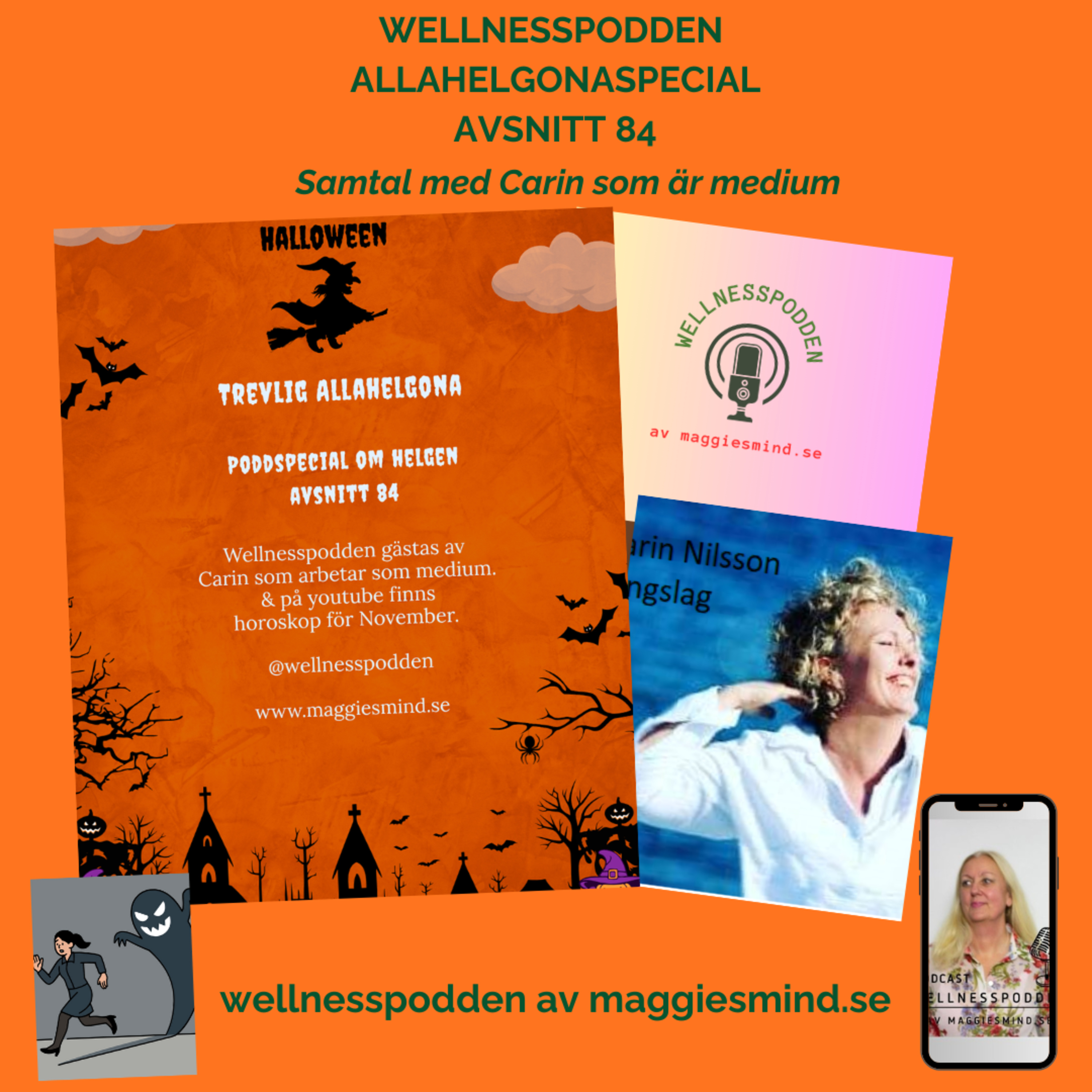 Avsnitt 84 - Allahelgonaspecial med Carin, medium från Vingslag i Wellnesspodden  episode artwork