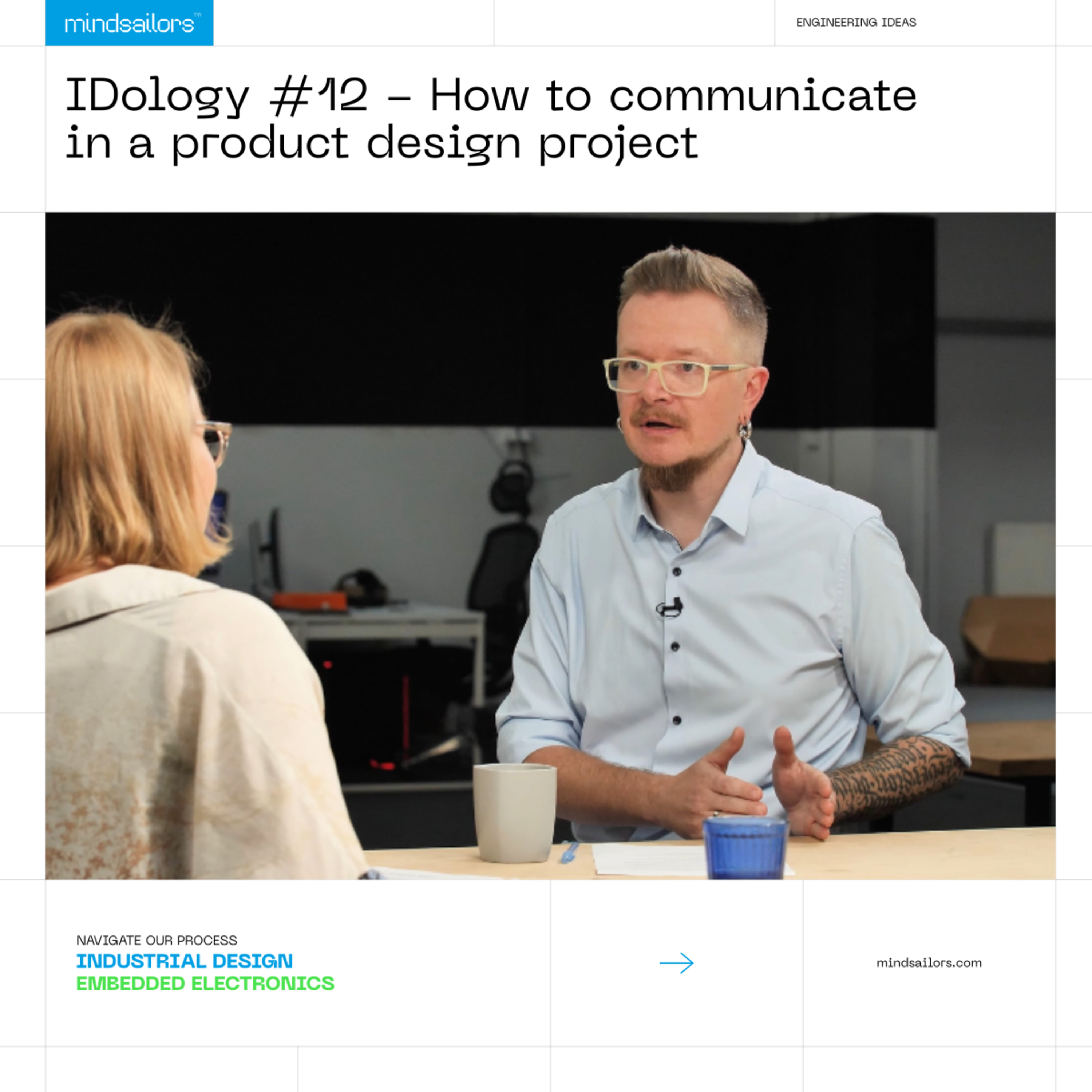 IDology #12 - How to communicate in a product design project episode artwork