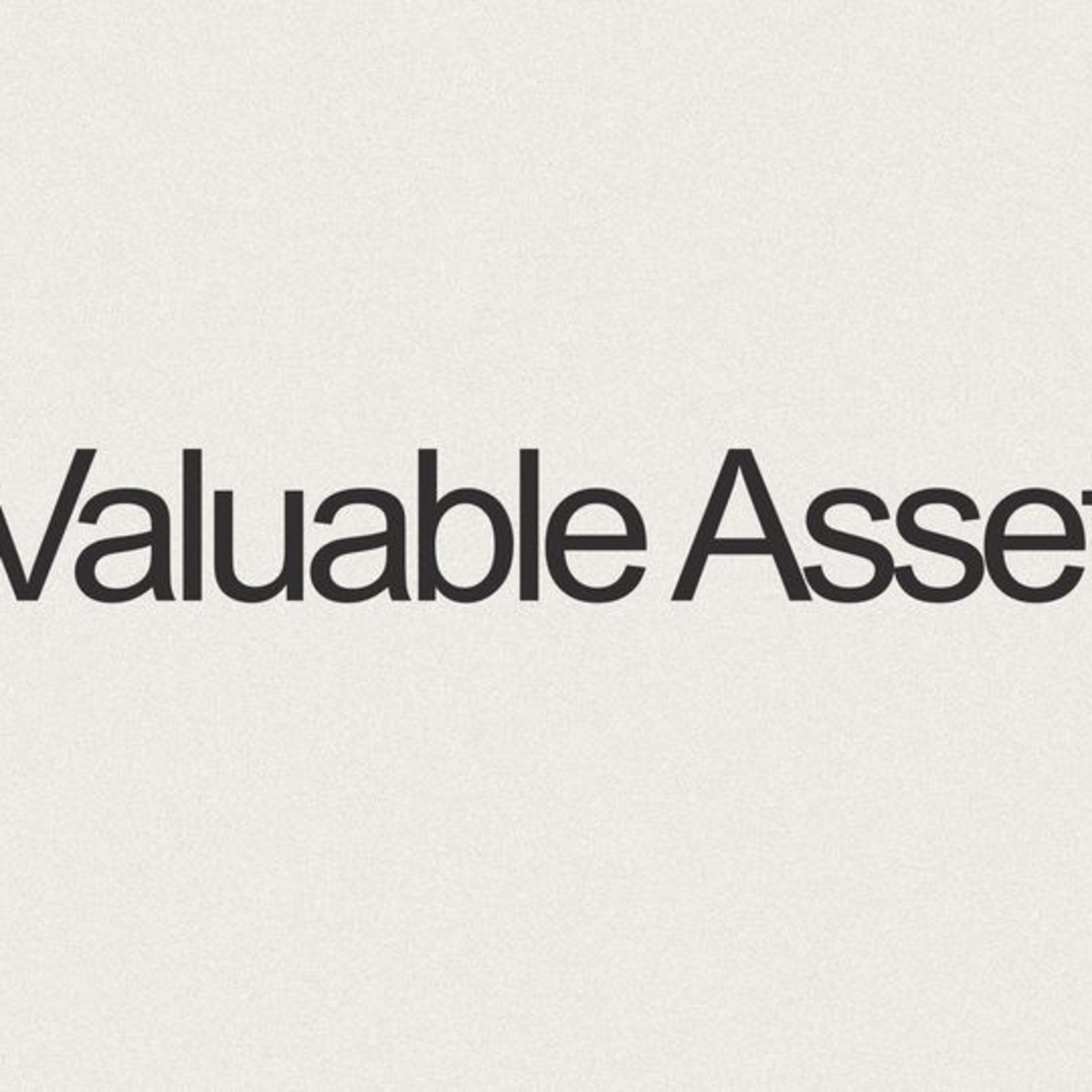 Valuable Asset episode artwork