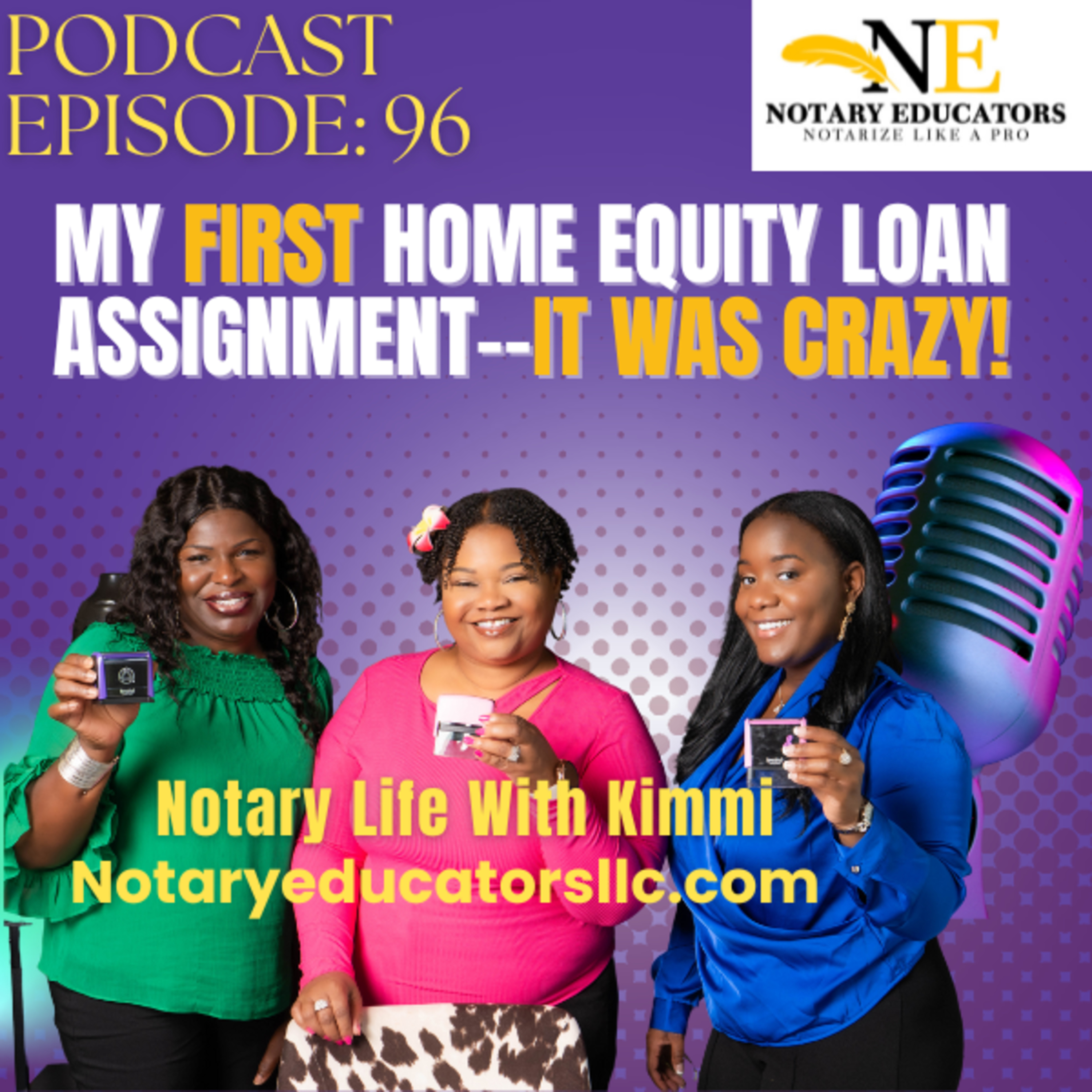 cover of episode #96 - My First Home Equity Loan Job---It Was Crazy!!!