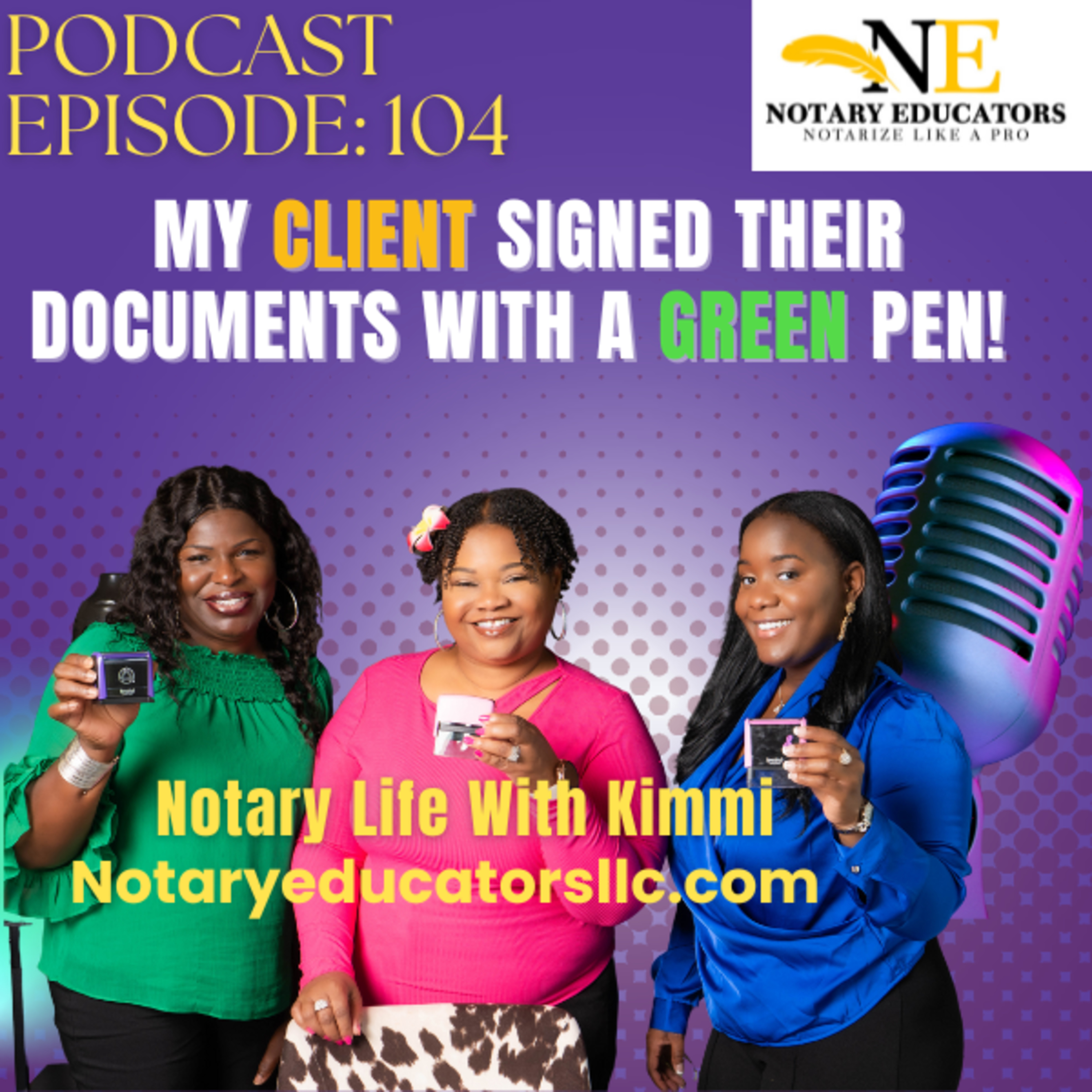 cover of episode #104 - My Client Signed with a Green Pen Podcast