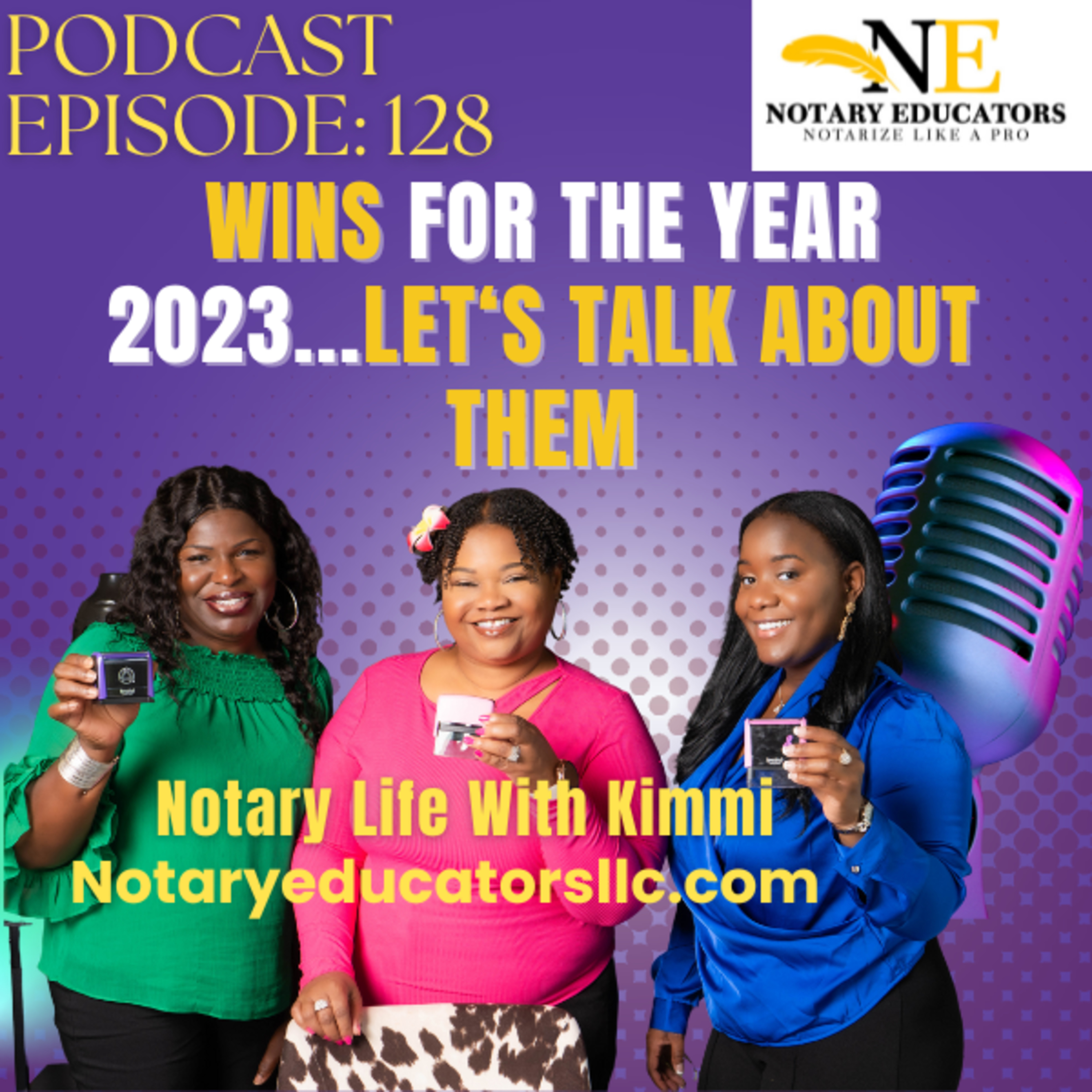 cover of episode #128 - 2023 Wins & 2024 Goals Let's Talk About Them