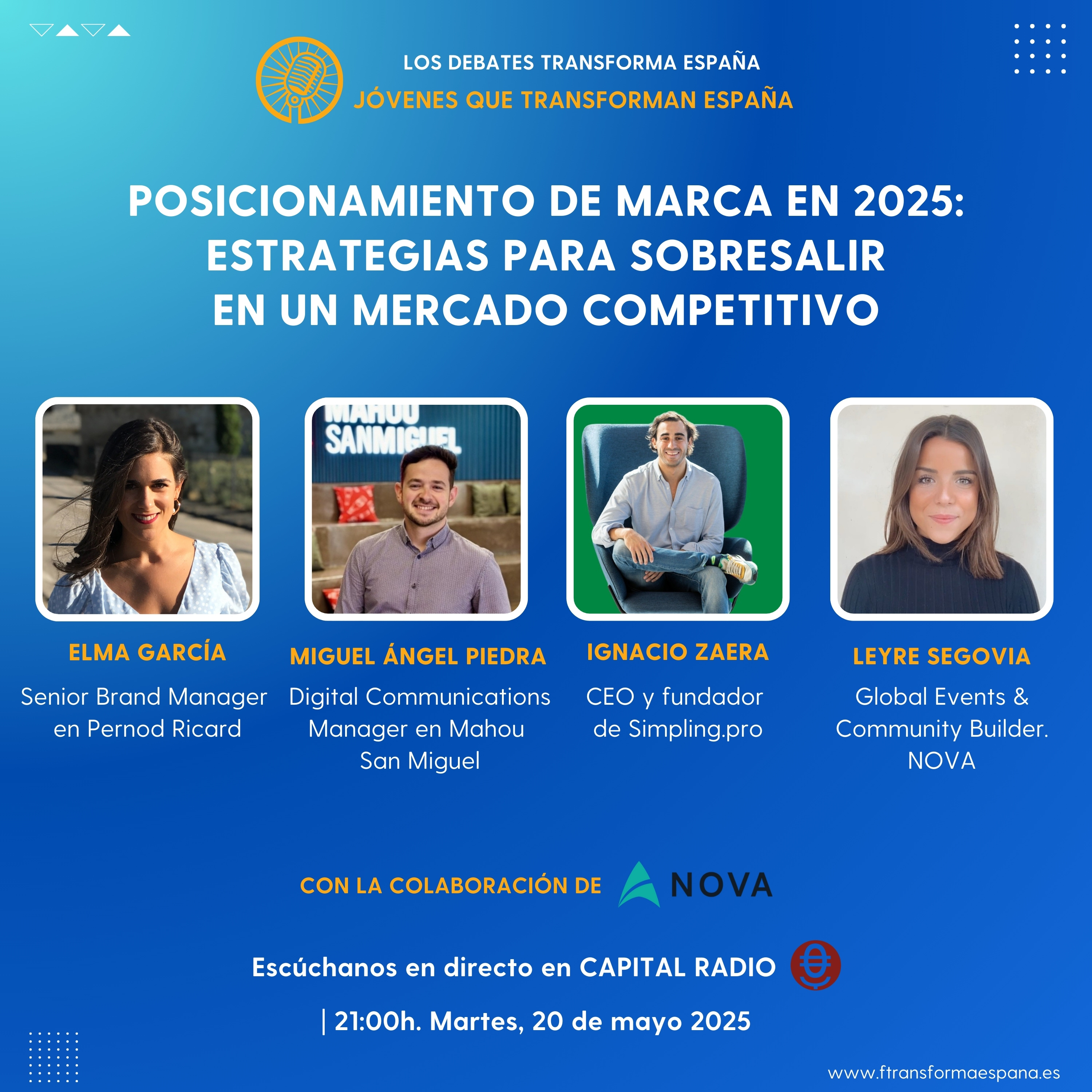 Portada de Los Debates de Transforma España