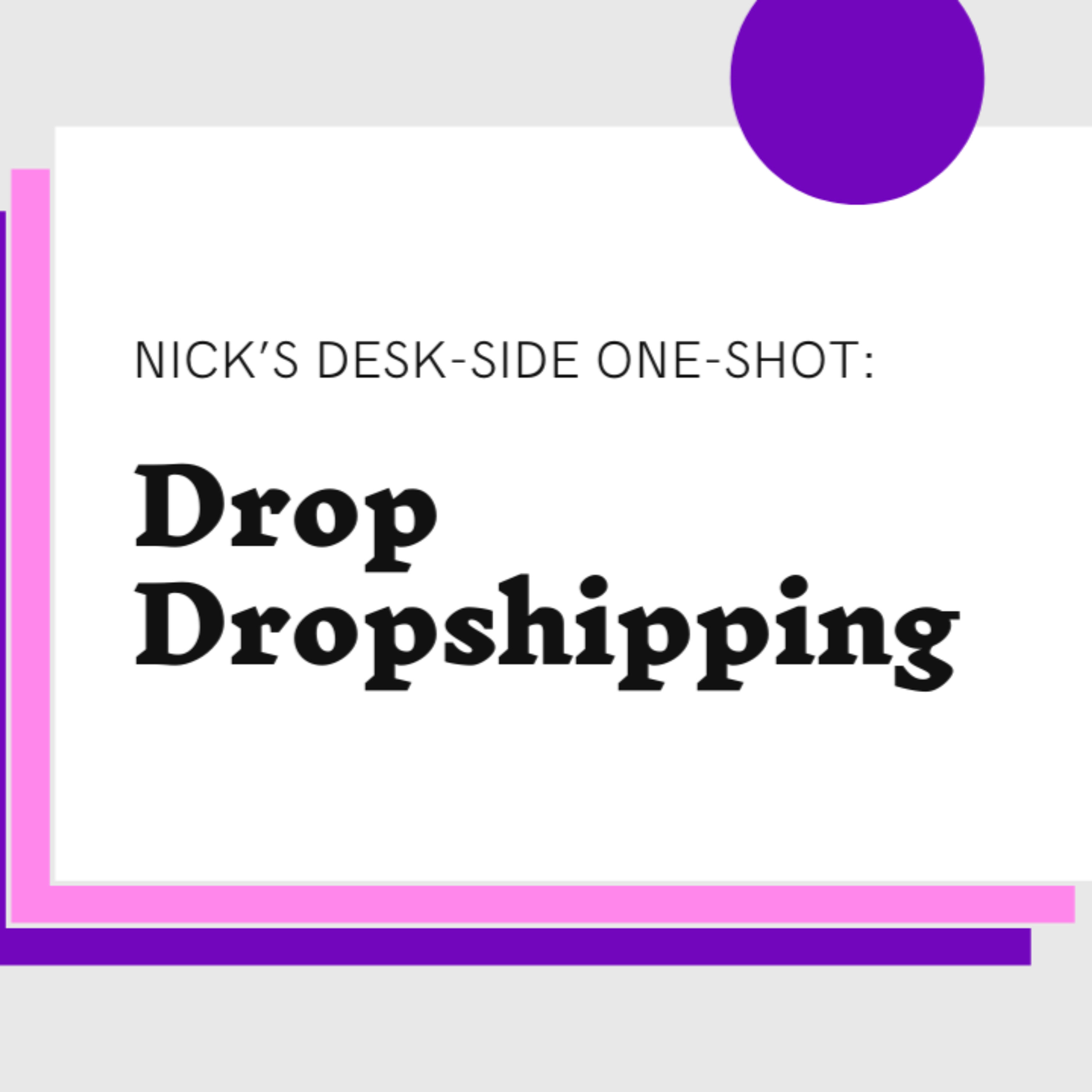 Drop DropShipping episode artwork