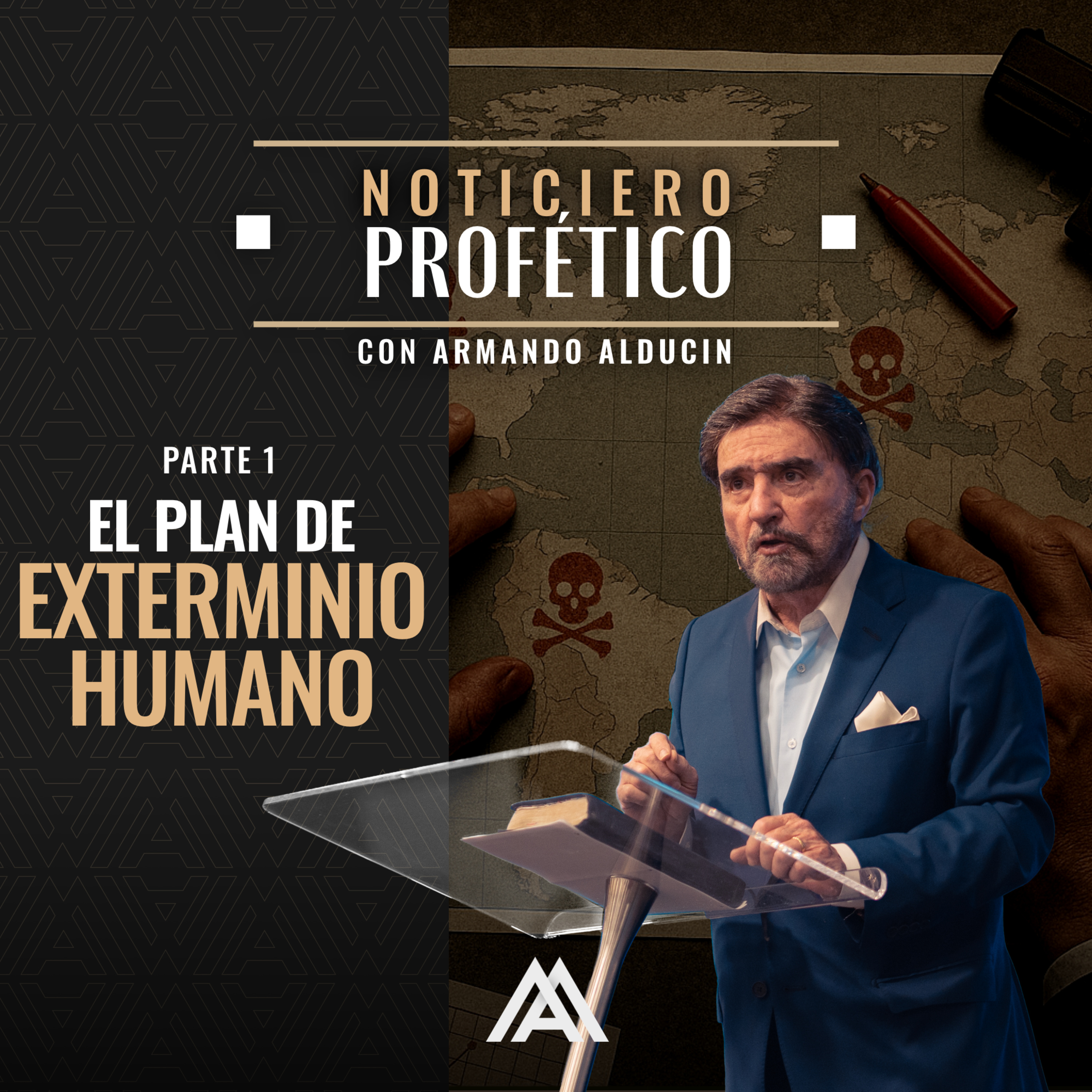 Noticiero Profético | El Plan de Exterminio Humano pt 1 | Dr. Armando Alducin