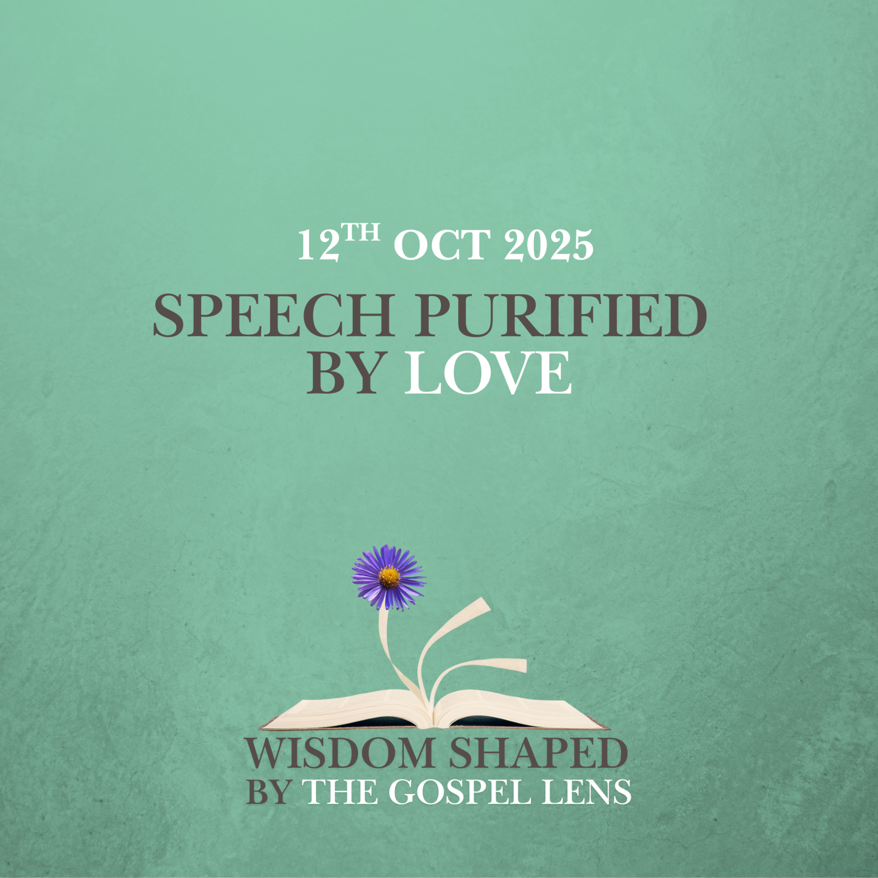 Speech Purified By Love episode artwork
