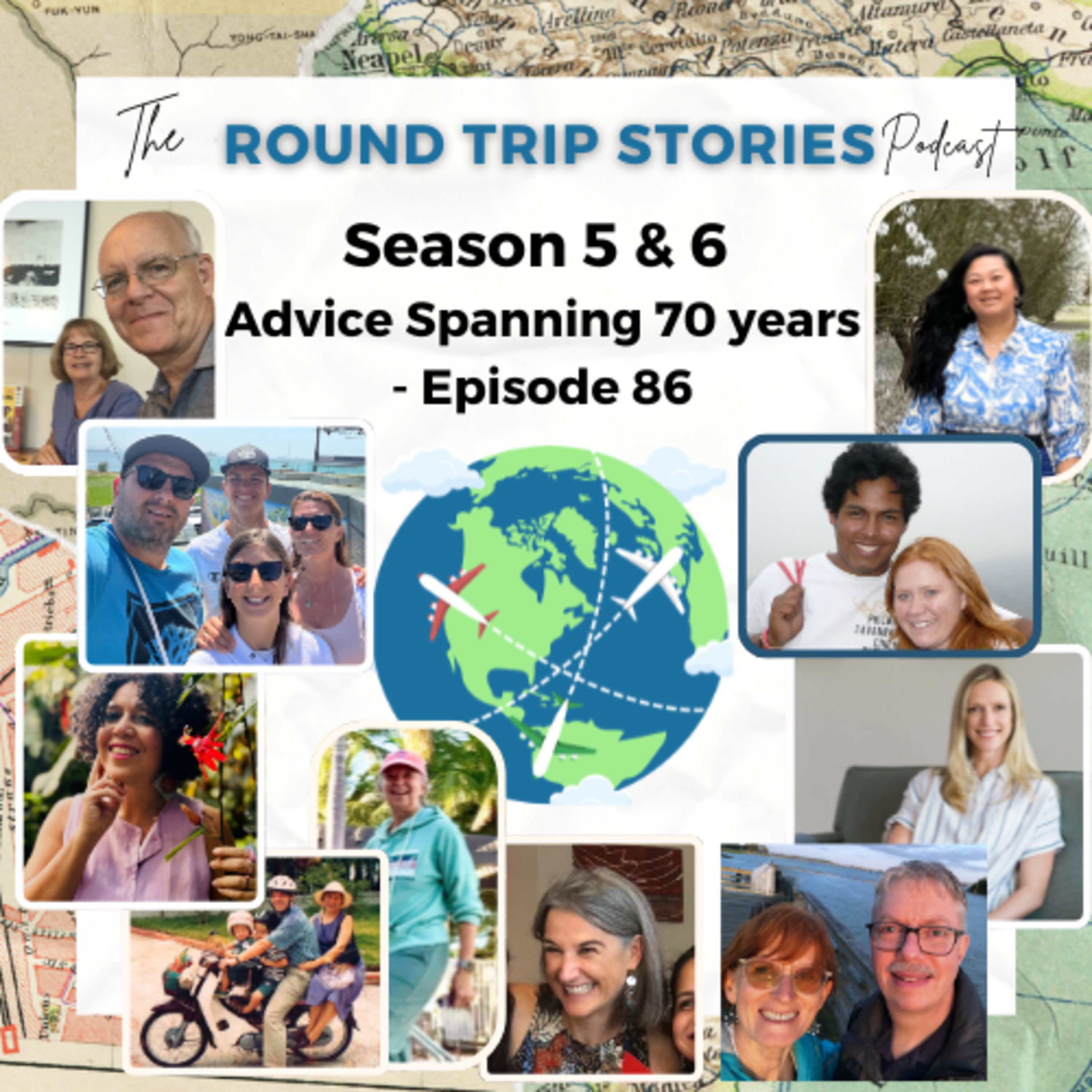 86 | Advice Spanning Seventy Years: A Compilation of Wisdom from Seasons 5 and 6 episode artwork