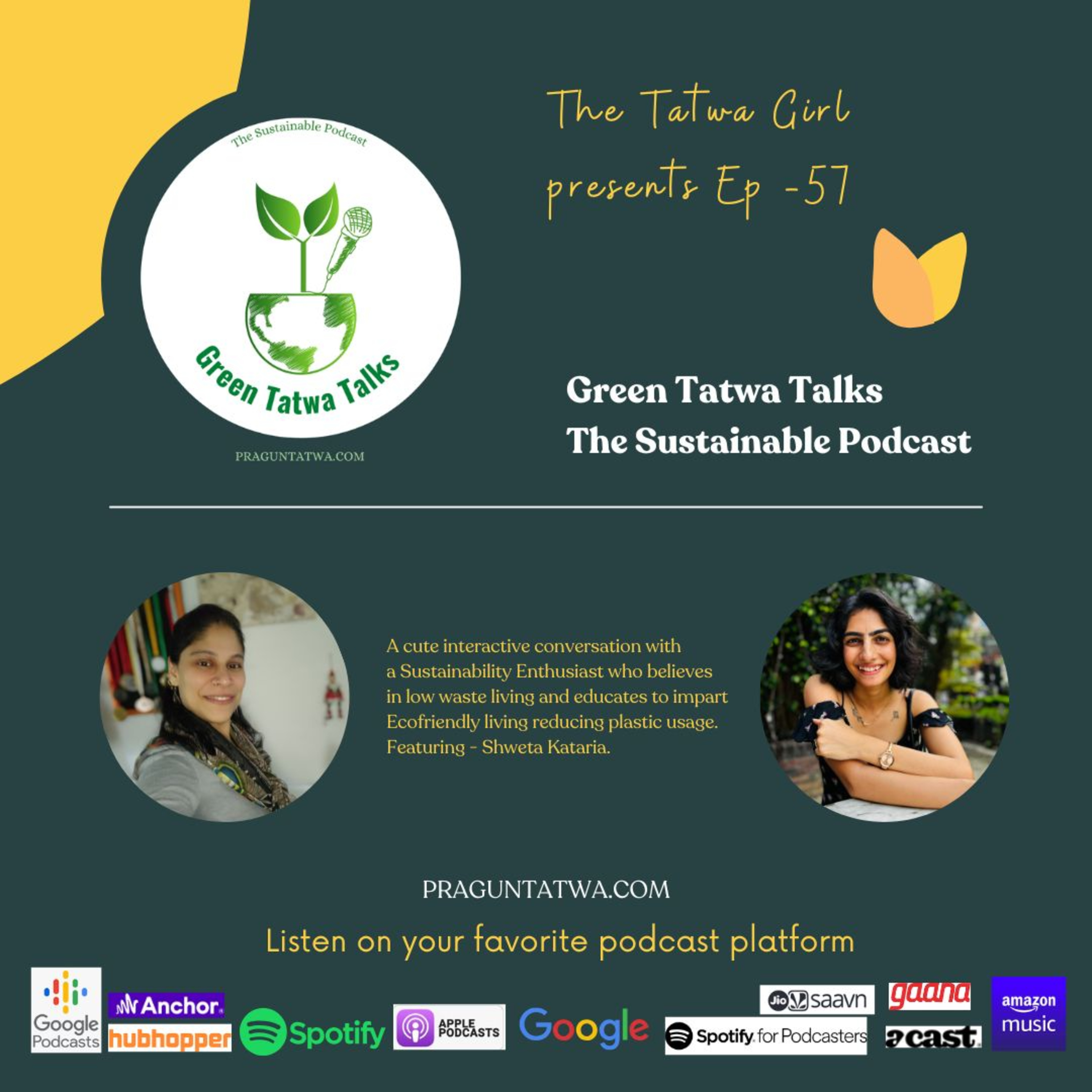 Green Tatwa Talks - An Ecofriendly Podcast on Sustainable Living