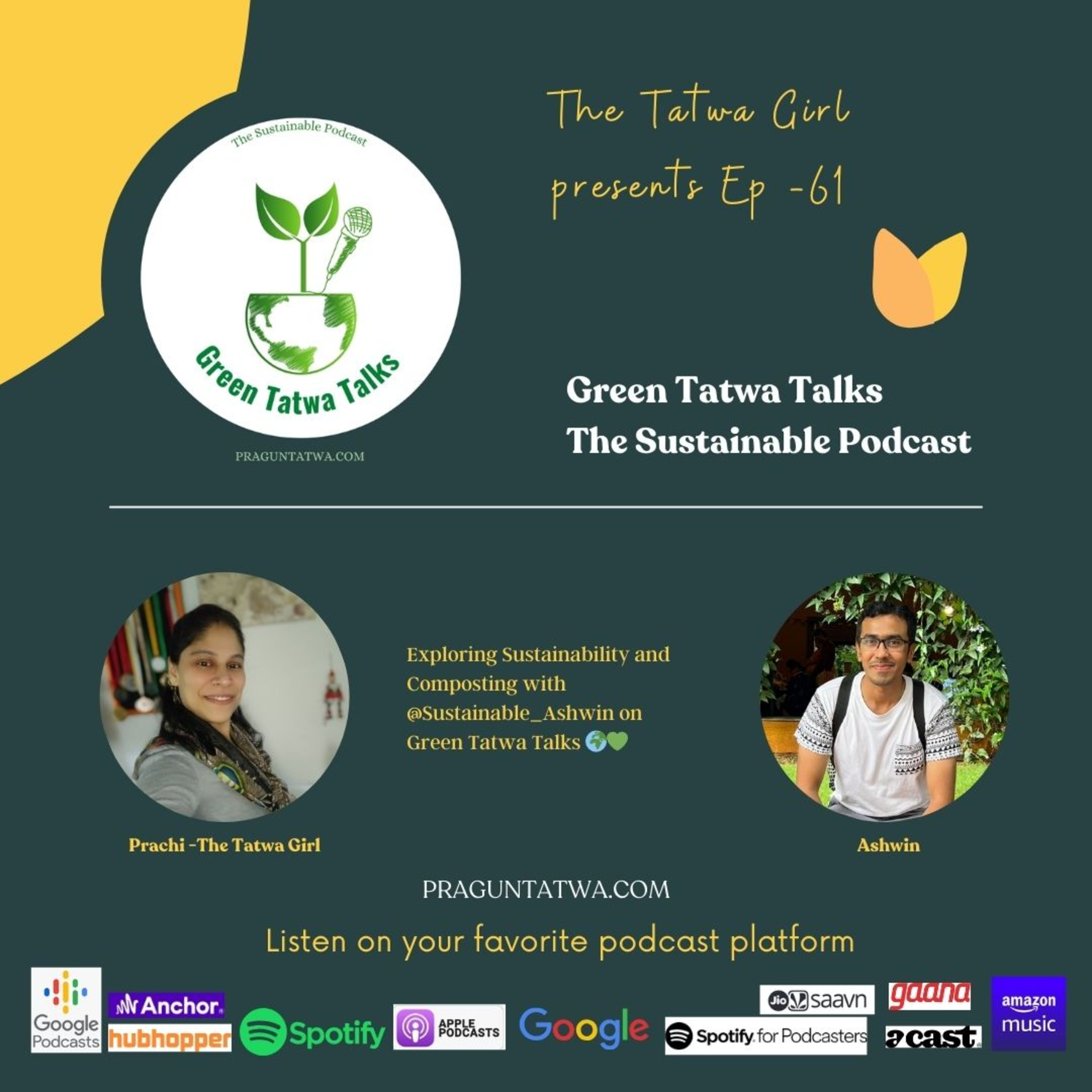Green Tatwa Talks - An Ecofriendly Podcast on Sustainable Living
