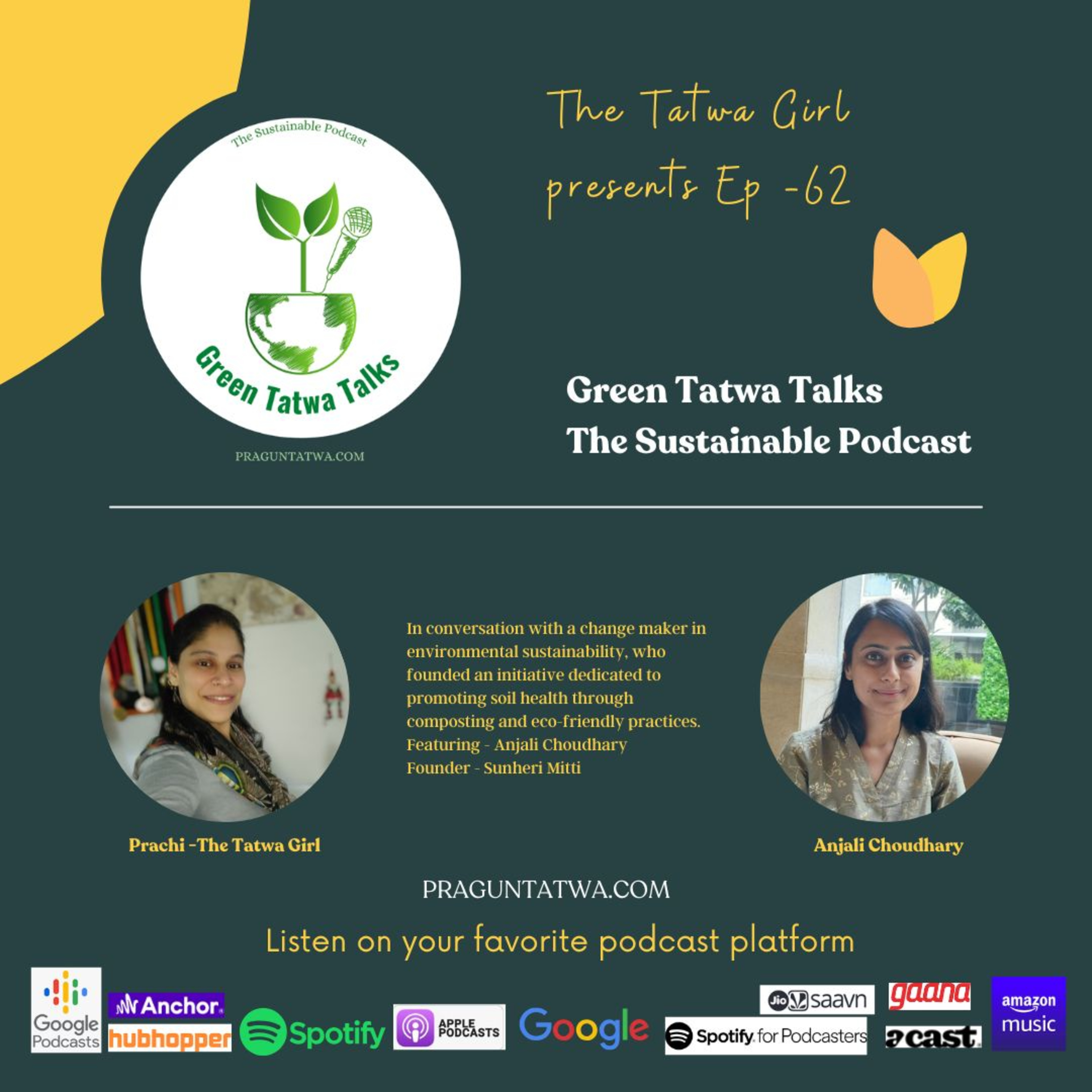 Green Tatwa Talks - An Ecofriendly Podcast on Sustainable Living