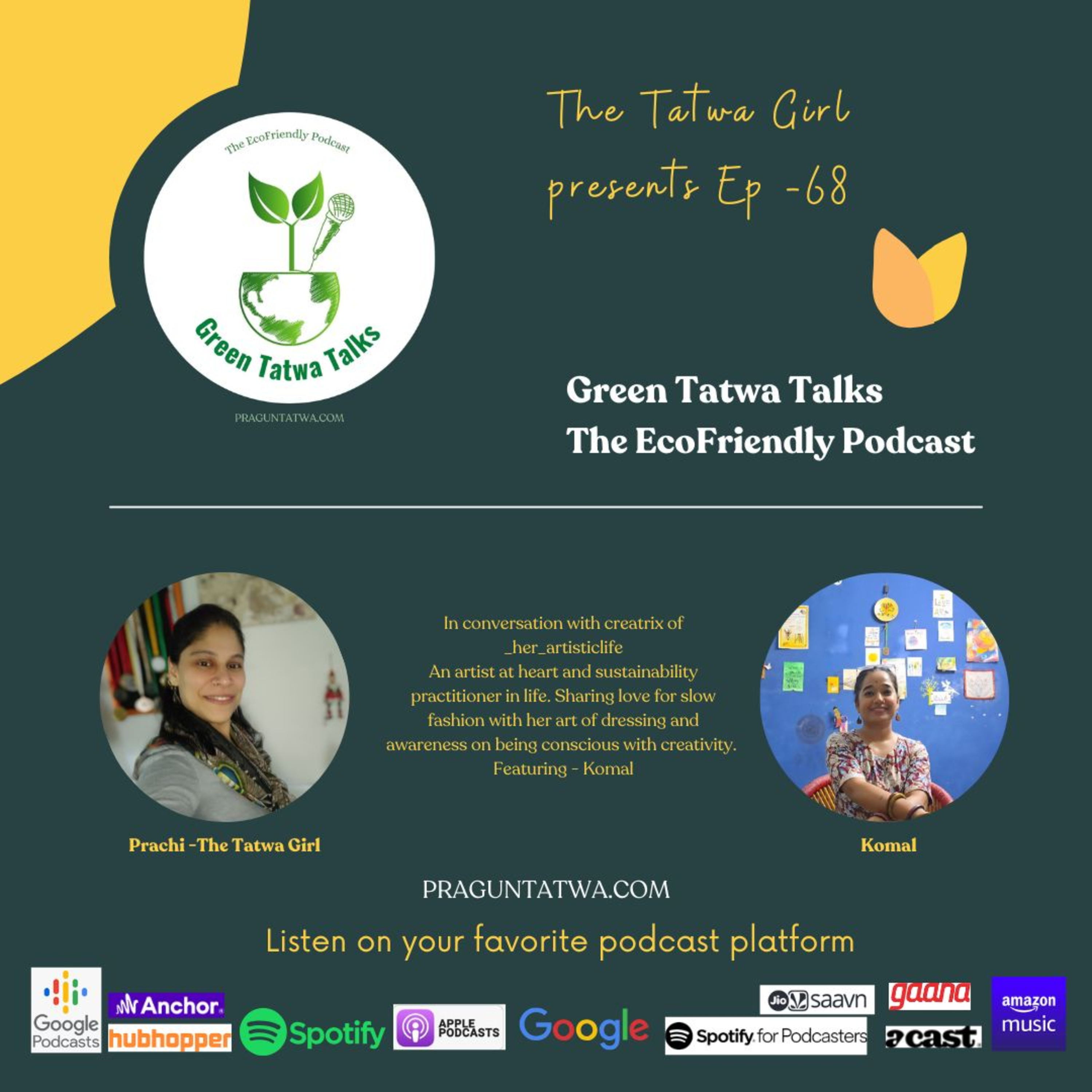 Green Tatwa Talks - An Ecofriendly Podcast on Sustainable Living