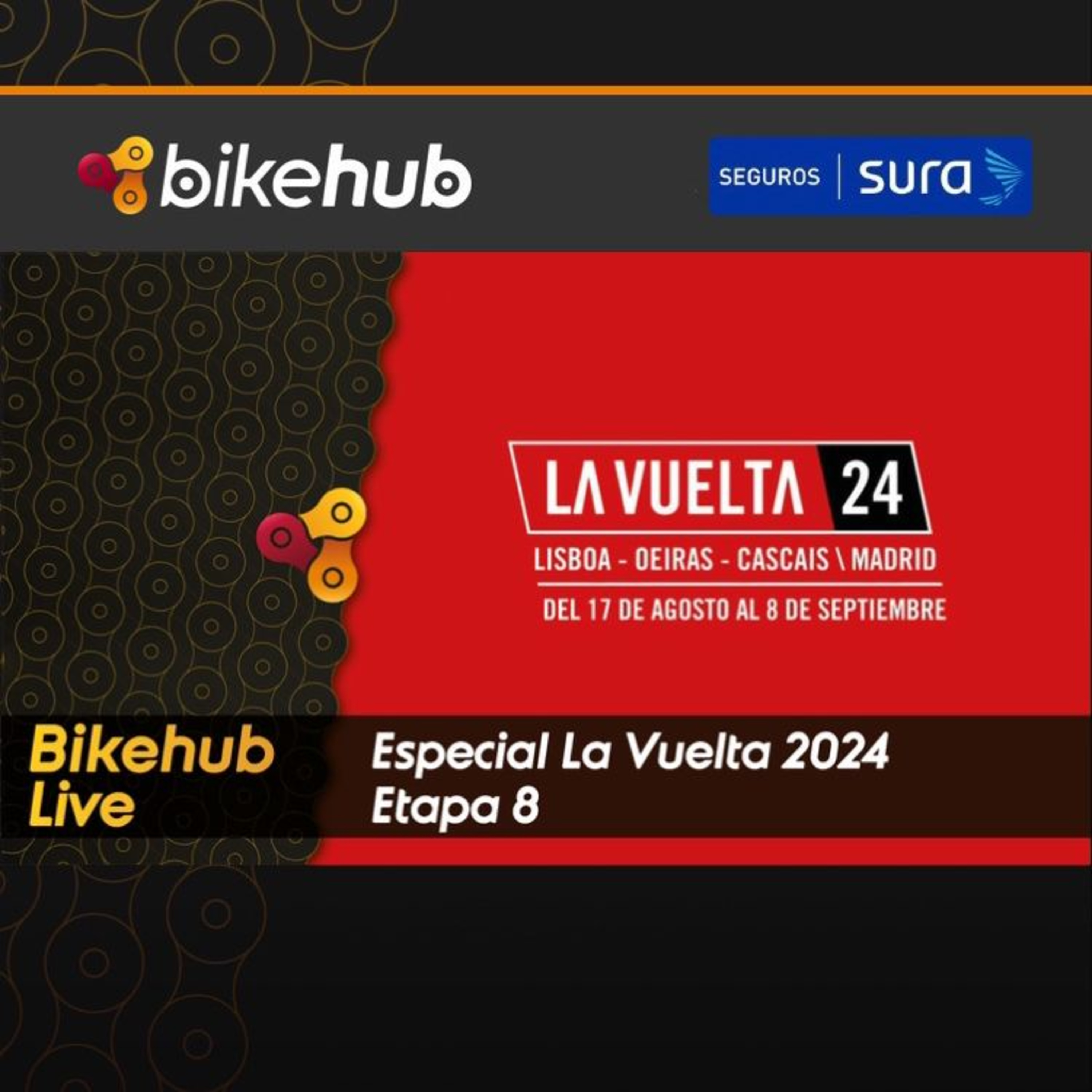 Bikehub Live - Especial La Vuelta 24: Etapa 8 episode artwork
