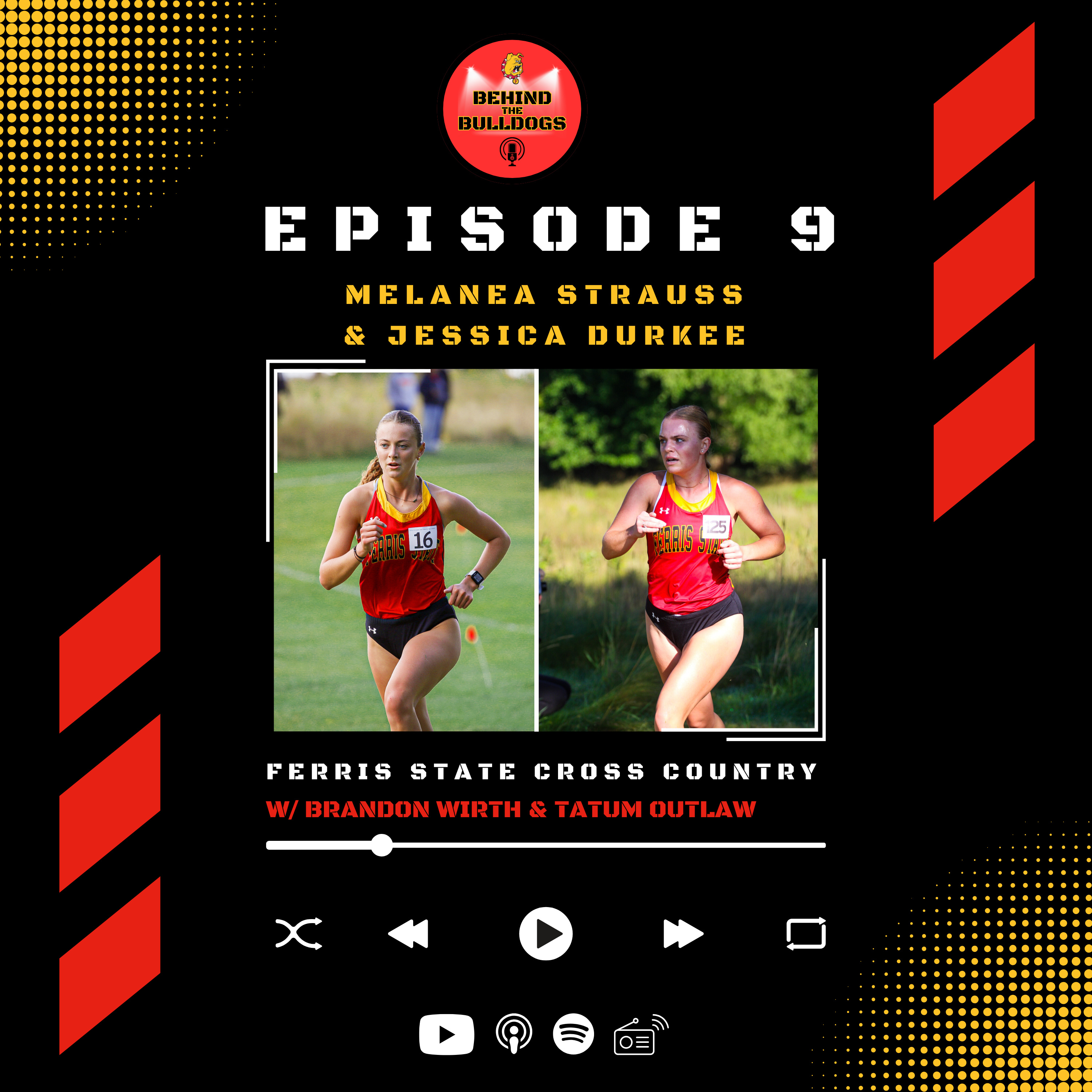 EP 9 - Cross Country's Melanea Strauss & Jessica Durkee episode artwork