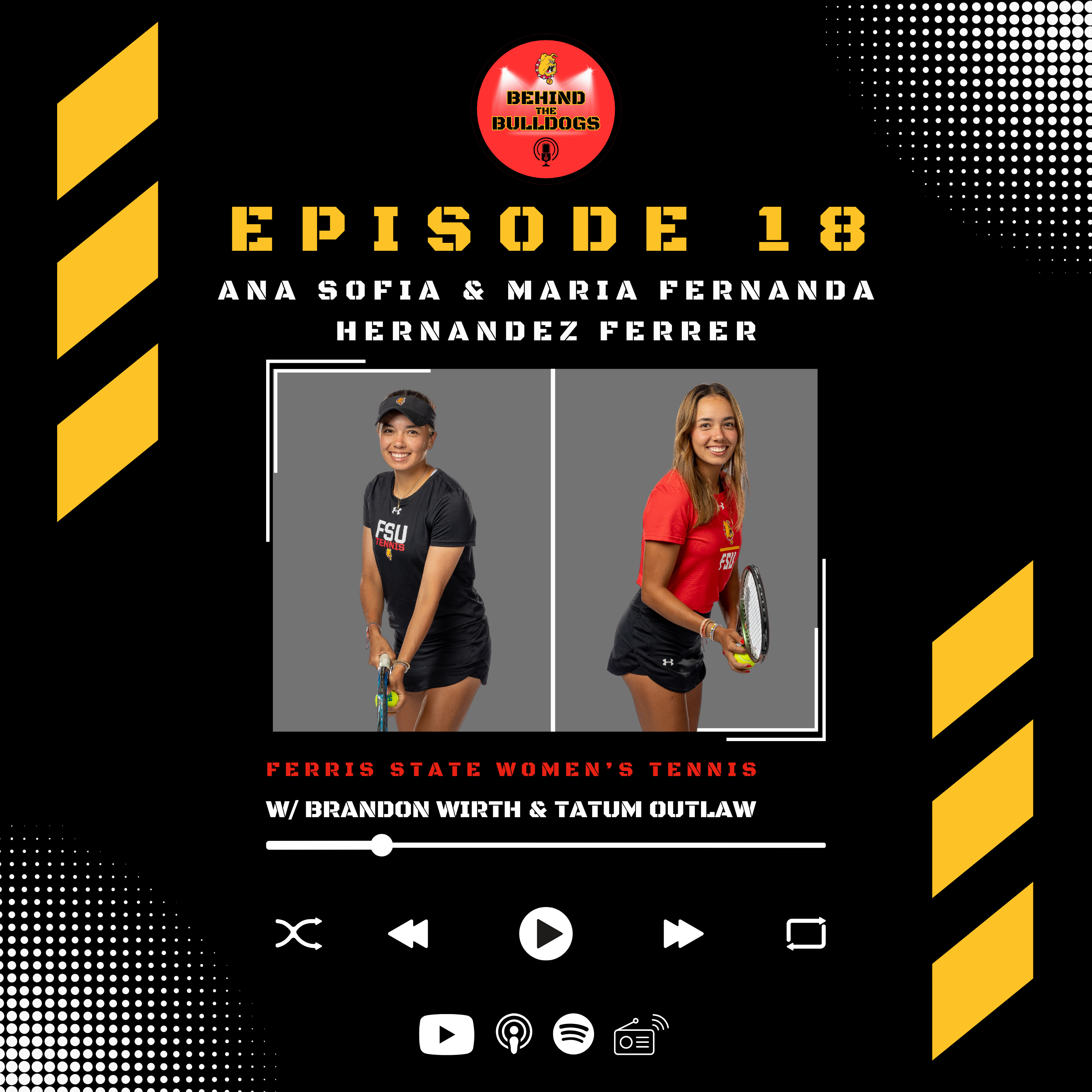 EP 18 - Women's Tennis' Ana Sofia & Maria Fernanda Hernandez Ferrer episode artwork