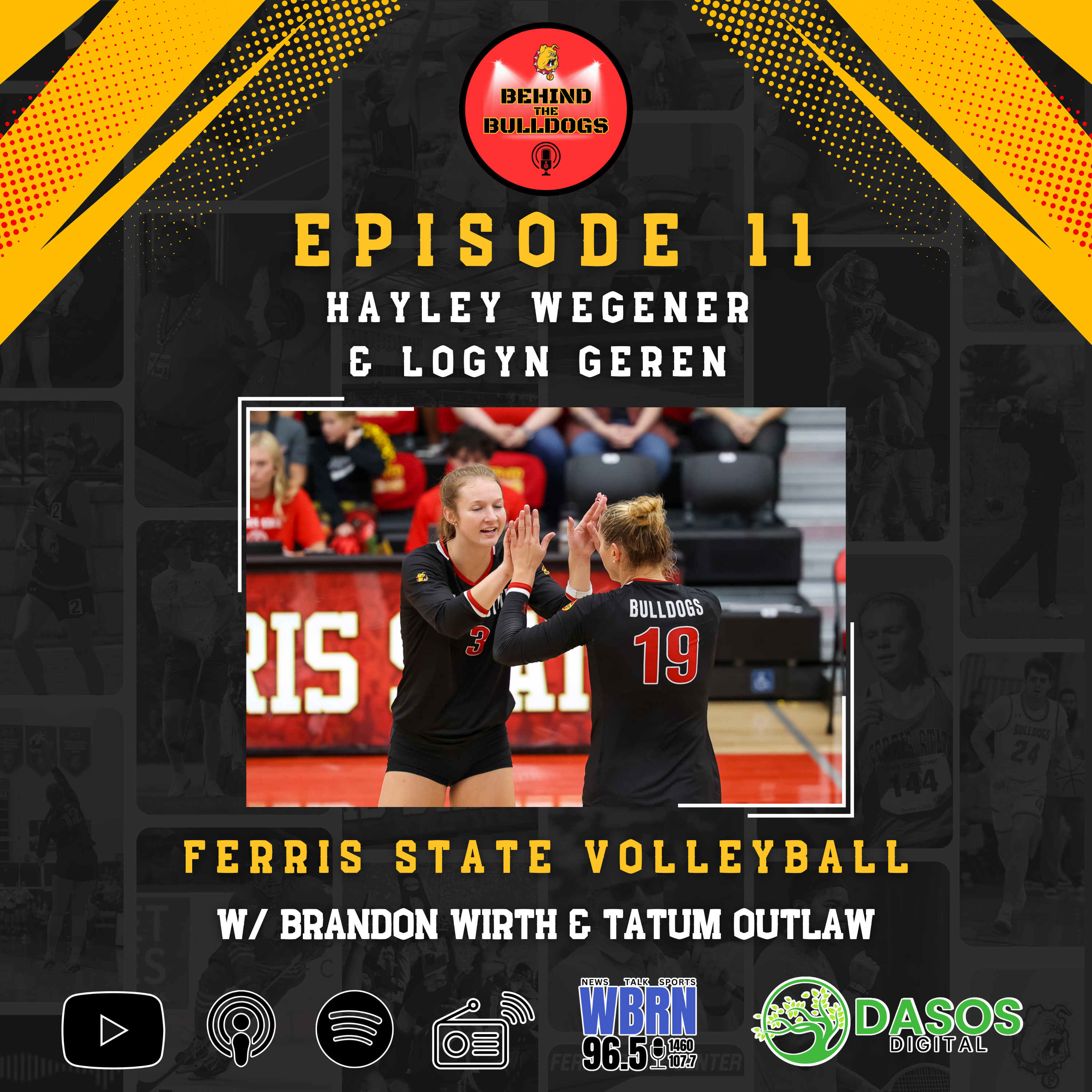 EP 11 - Volleyball w/ Hayley Wegener & Logyn Geren episode artwork