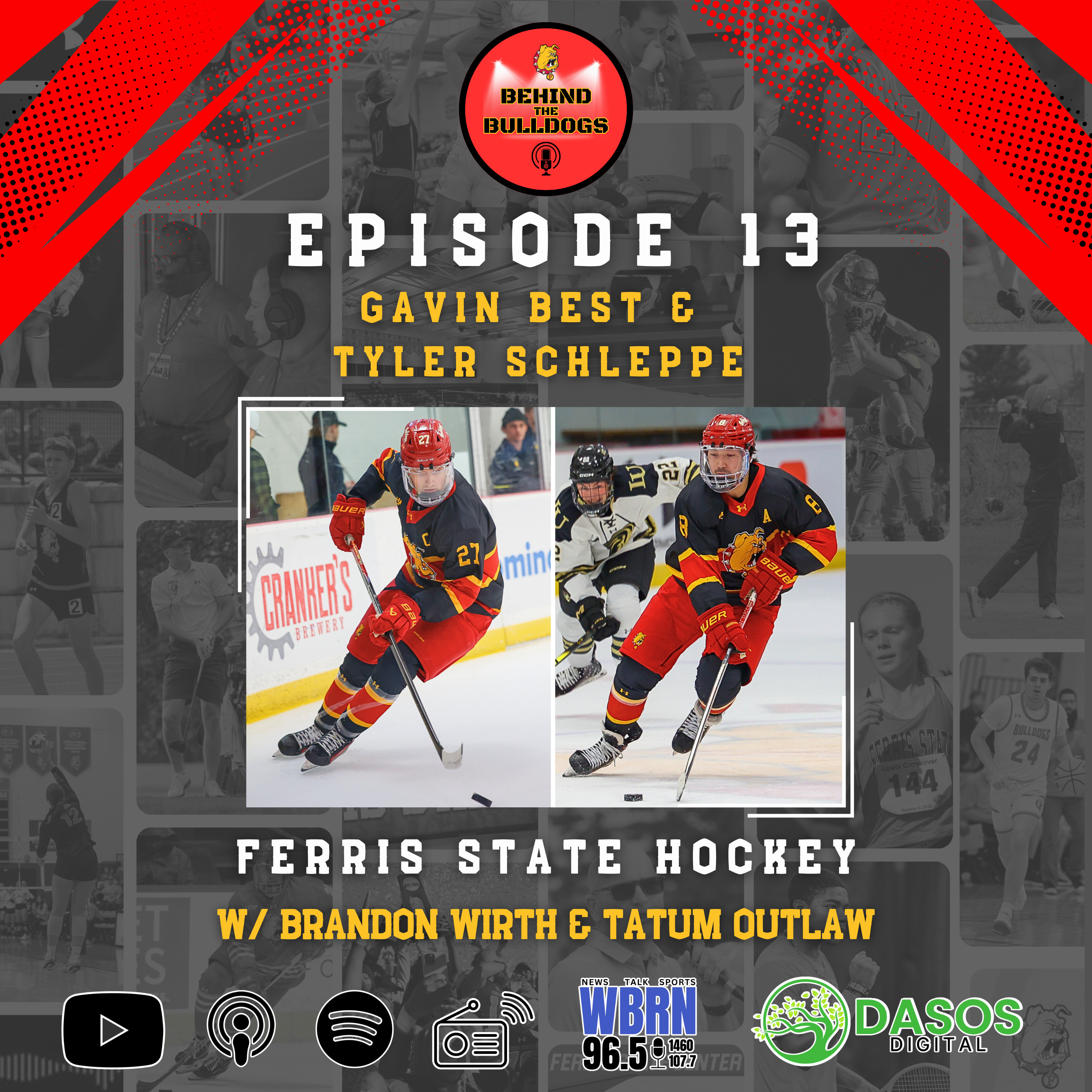 EP 13 - Hockey w/ Gavin Best & Tyler Schleppe episode artwork